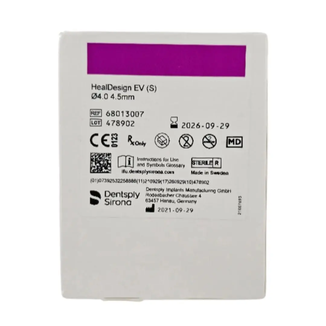 Dentsply Implants Manufacturing 68013007 Healdesign Ev (s) 4.0 4.5mm
