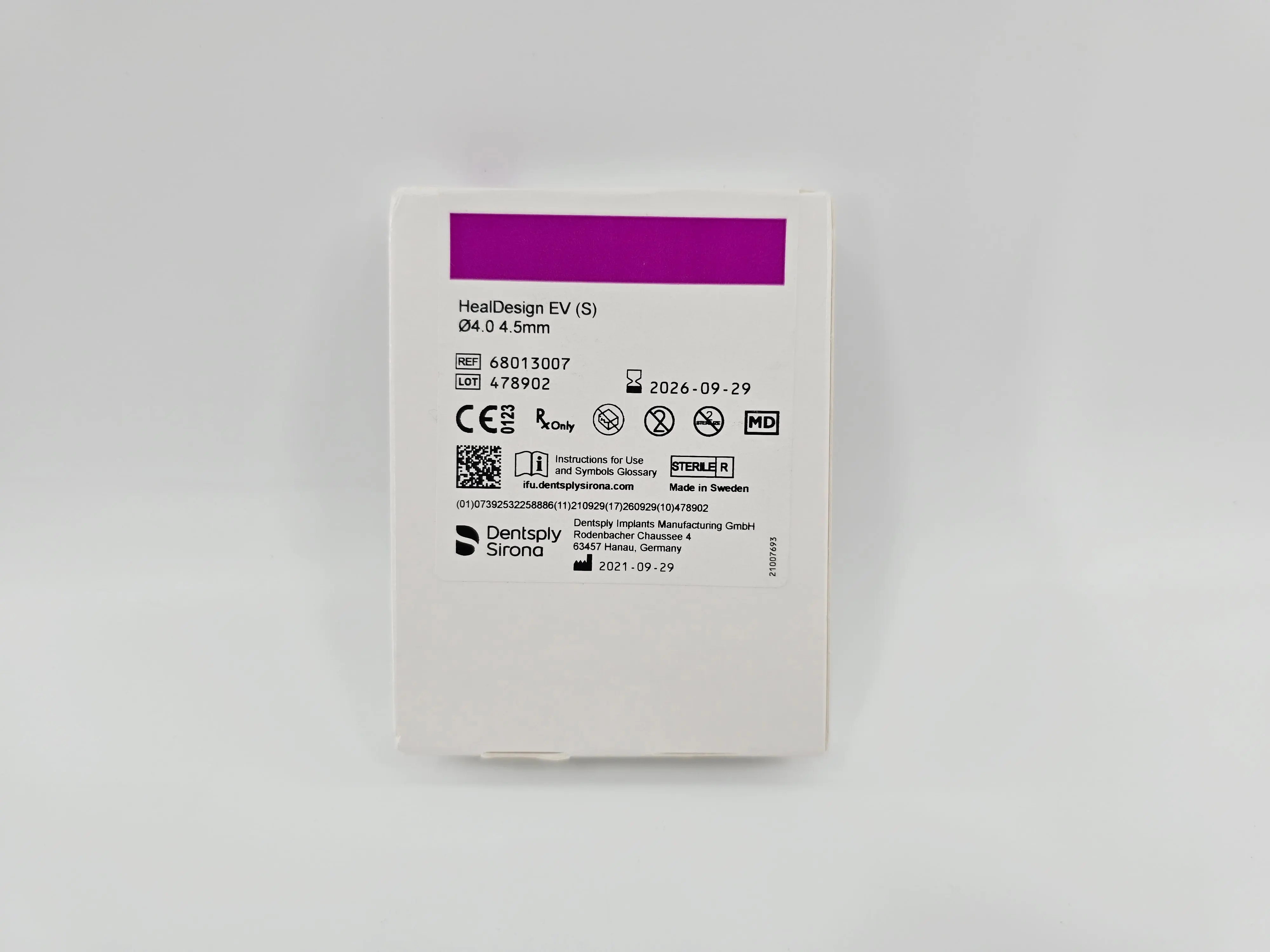Dentsply Implants Manufacturing 68013007 Healdesign Ev (s) 4.0 4.5mm - Image 2