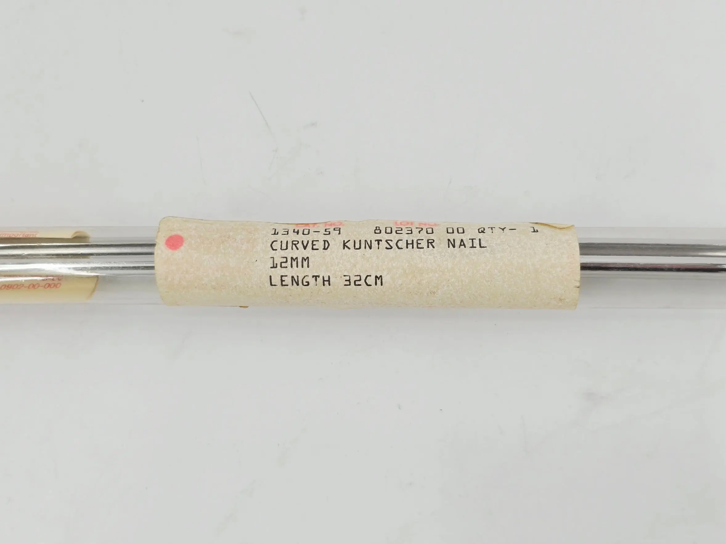 DePuy 1340-59 Kuntscher Nail Intramedullary Rod Curved 12mm x 32cm - Image 3