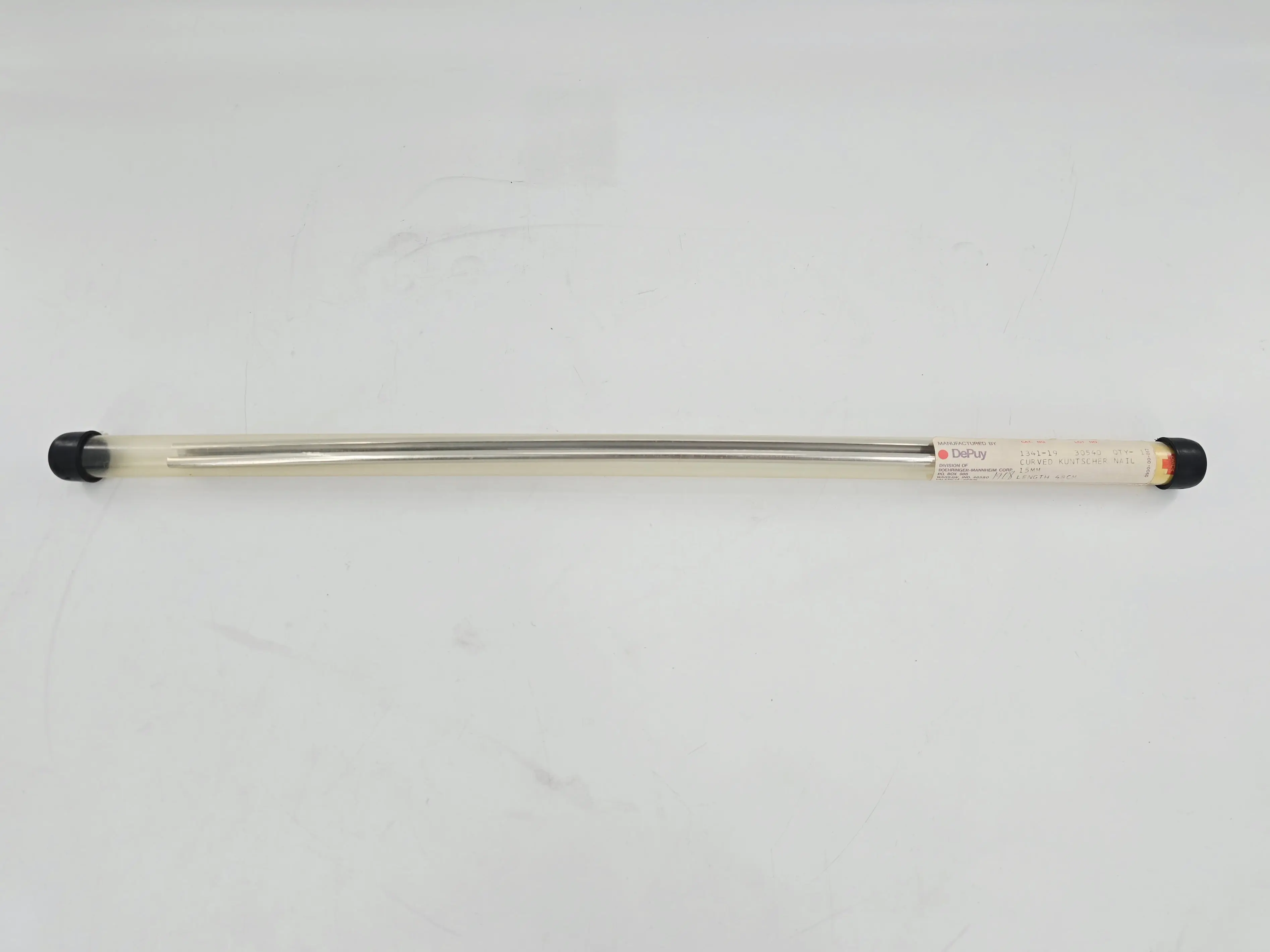 DePuy 1341-19 Kuntscher Nail Intramedullary Rod Curved 15mm x 48cm - Image 2