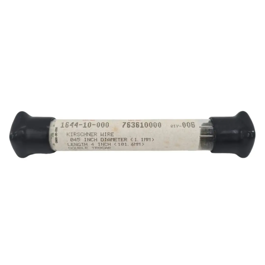 DePuy 1644-10-000 Kirschner Wire Double Trocar Point .045" x 9" 6/PK
