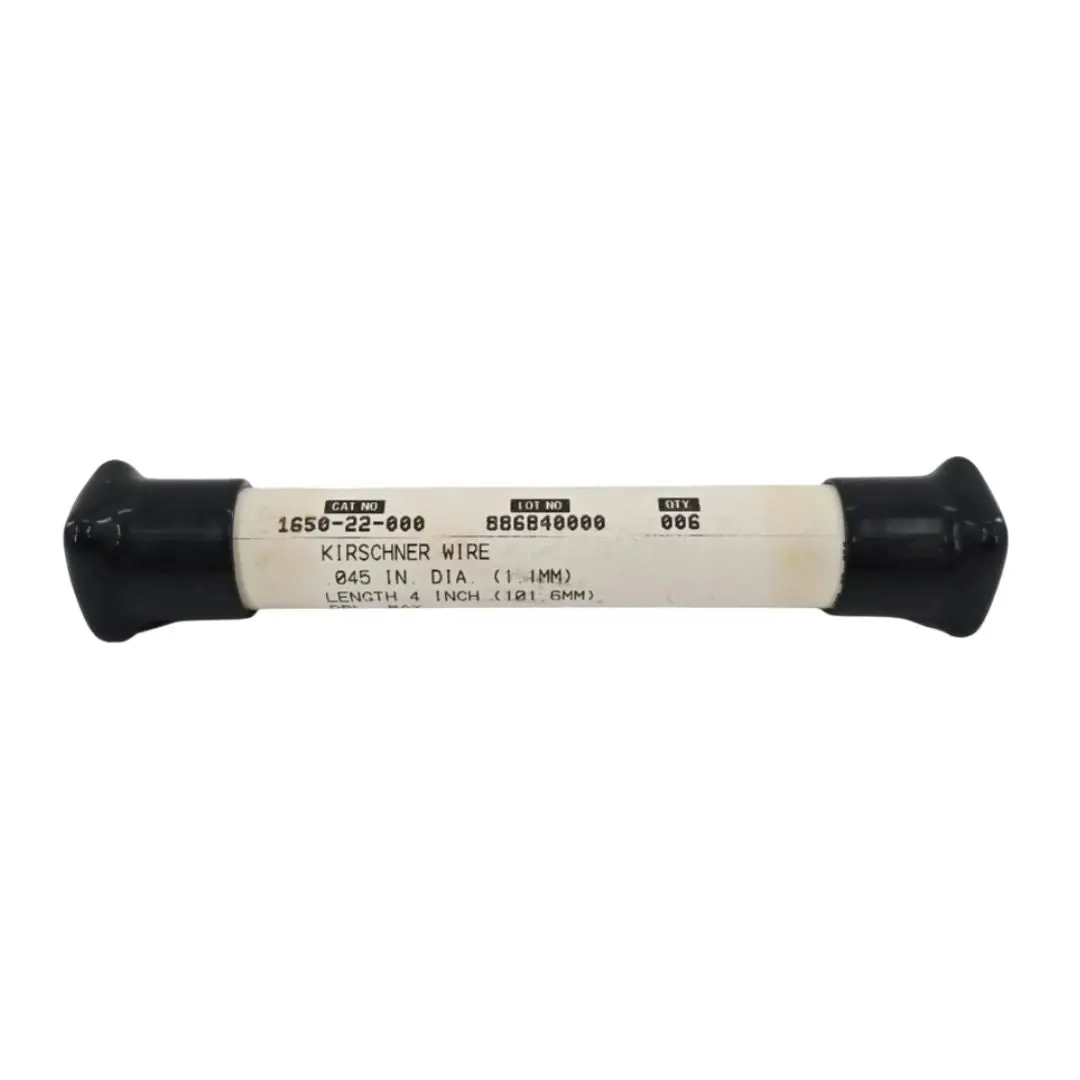 DePuy 1650-22-000 Kirschner K-Wire Double End Bayonet Point .045" x 4" PK/6