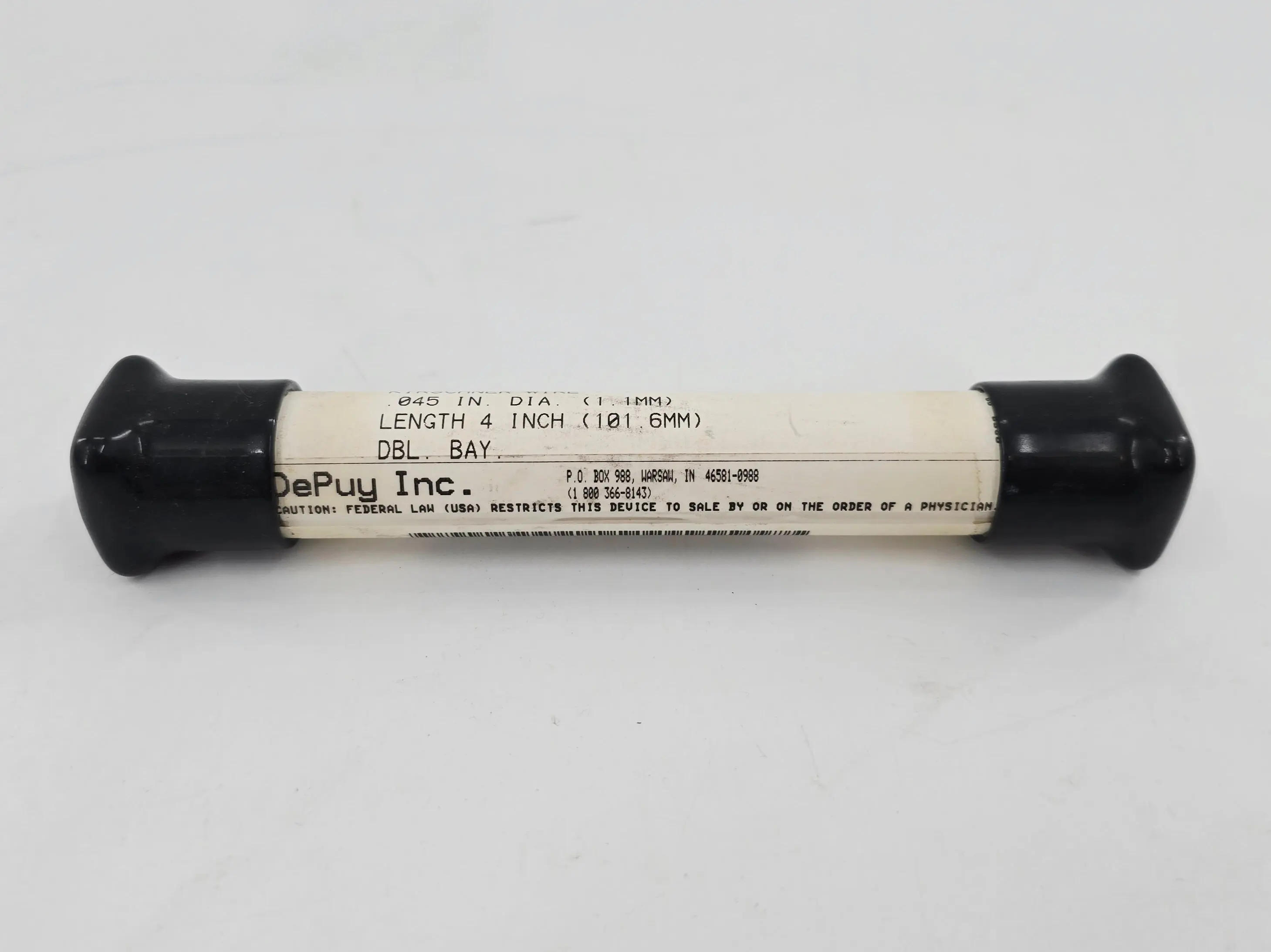 DePuy 1650-22-000 Kirschner K-Wire Double End Bayonet Point .045" x 4" PK/6 - Image 3