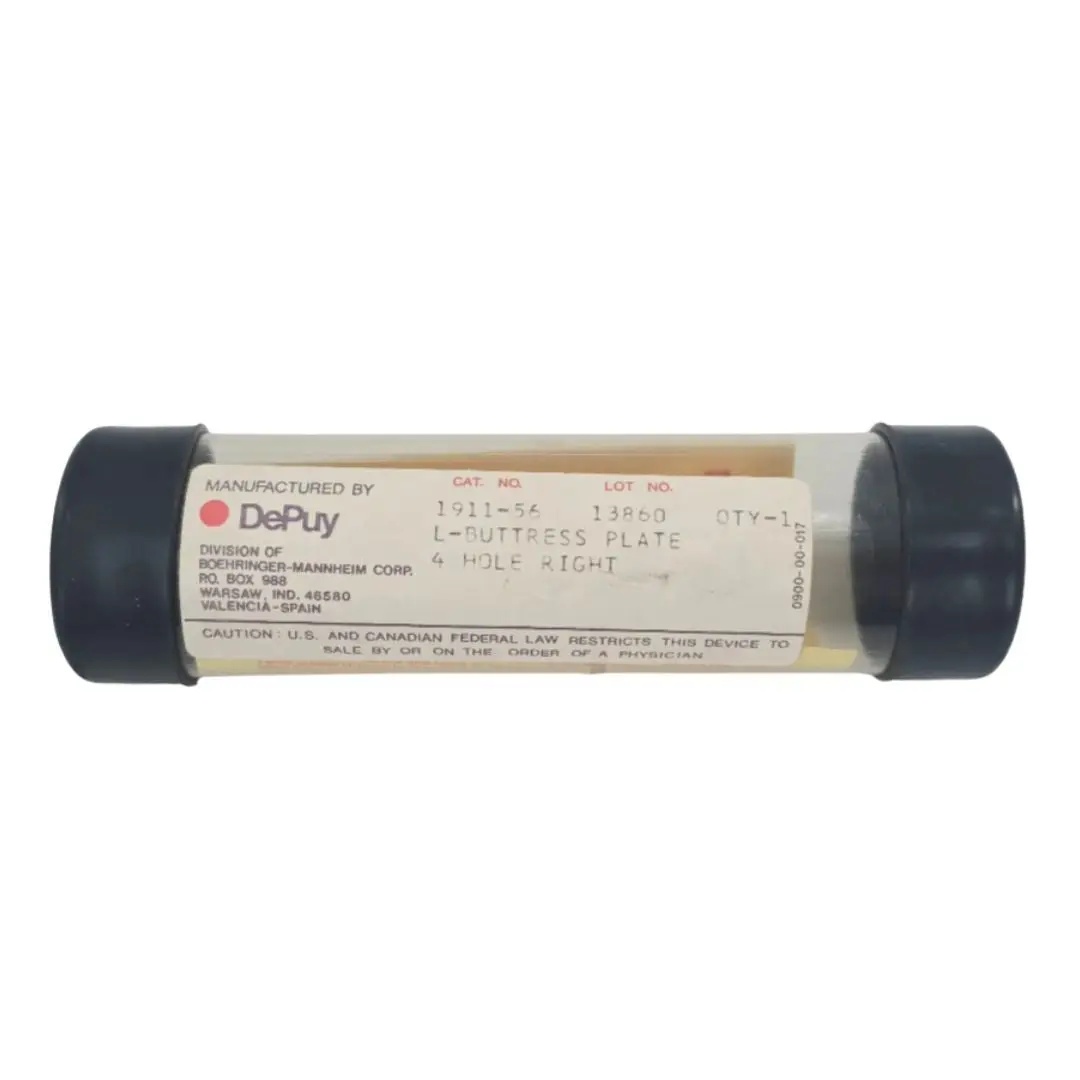 DePuy 1911-56 L-Buttress Bone Plate 4-Hole Right 1/PK