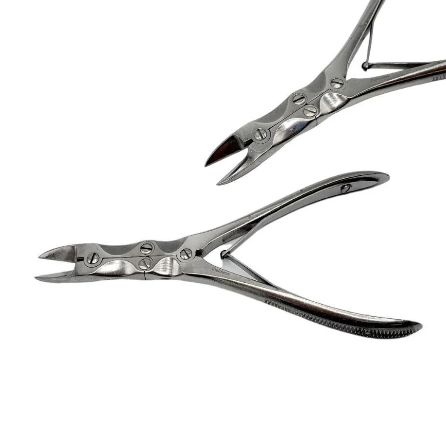 DePuy 2342-12 Boehler Bone Cutting Forceps Double Action Orthopedic 5-1/2"