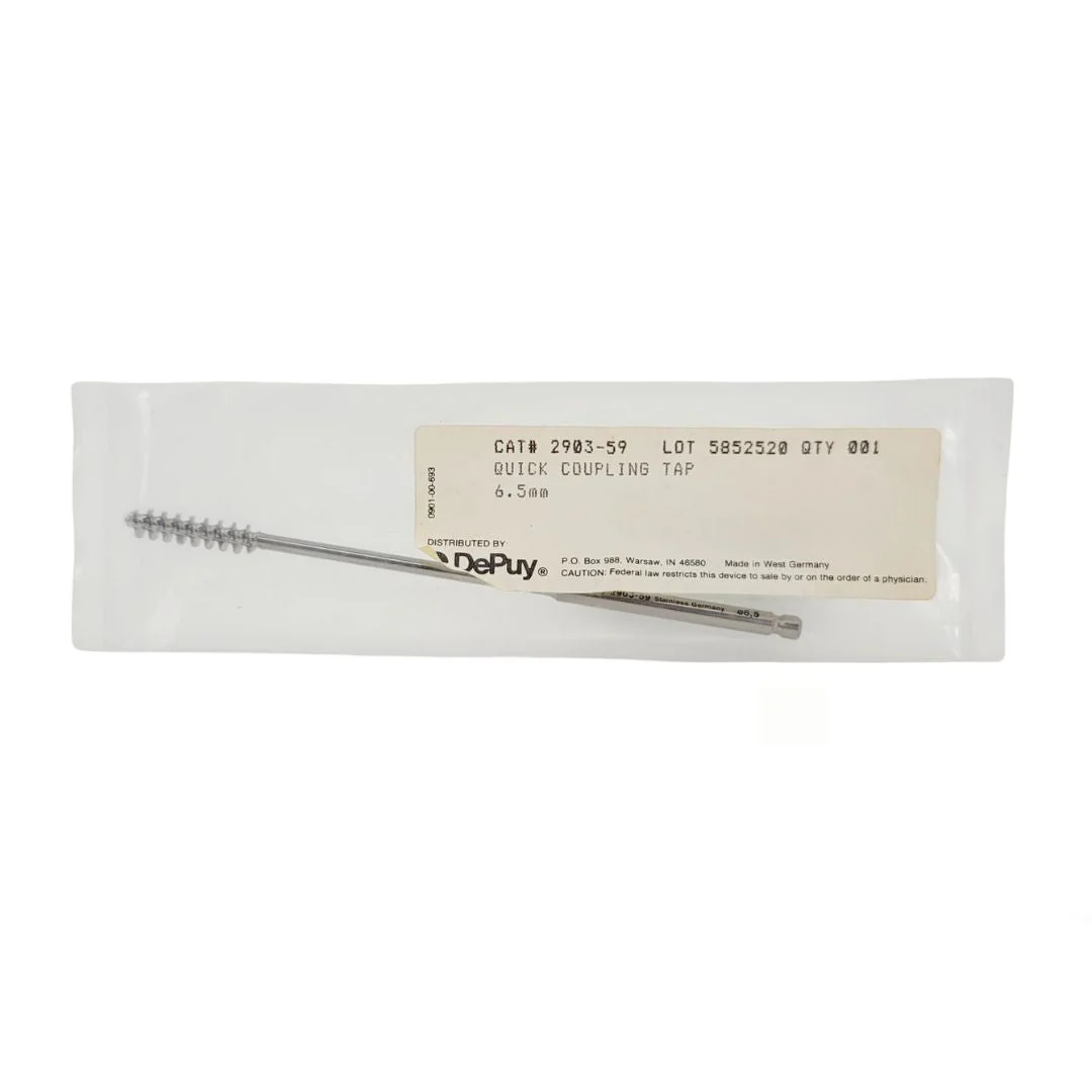 DePuy 2903-59 Quick Coupling Tap 6.5mm 5"