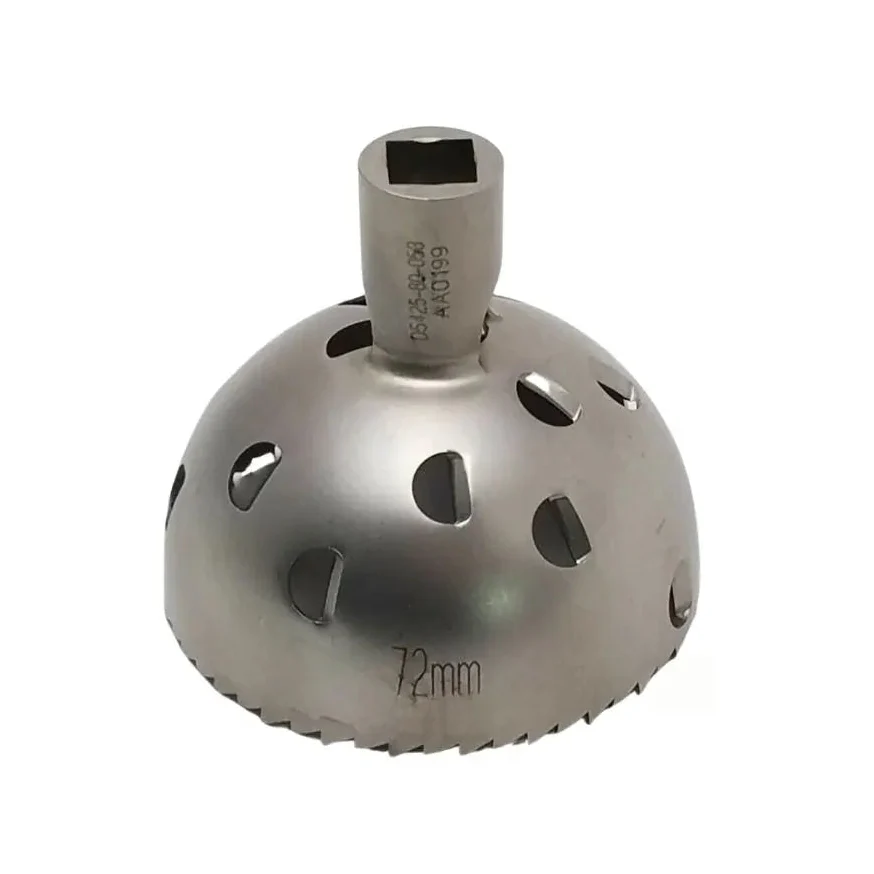 DePuy D5425-80-053 Knee Cup Reamer 72mm Orthopedic