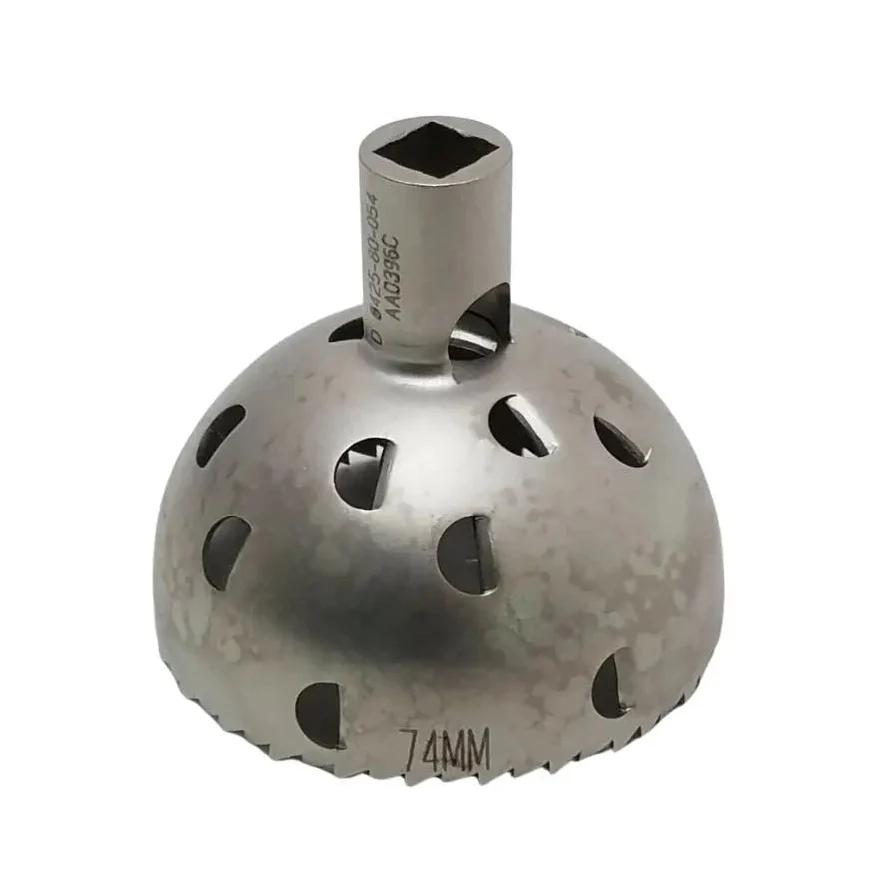 DePuy D5425-80-054 Knee Cup Reamer 74mm Orthopedic