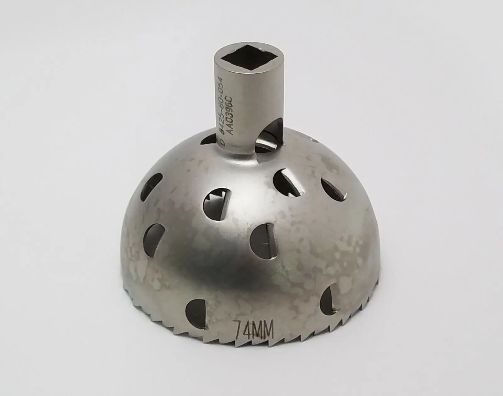 DePuy D5425-80-054 Knee Cup Reamer 74mm Orthopedic - Image 2