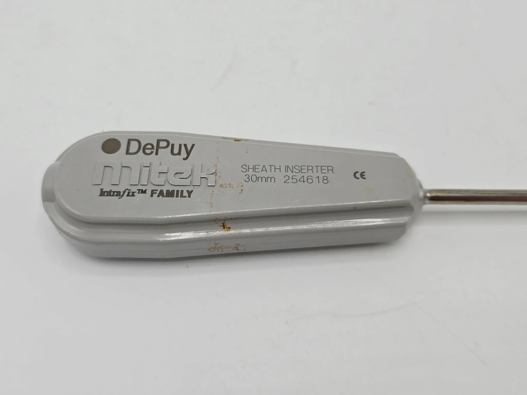 DePuy Mitek 254618 INTRAFIX 30mm Tibial Sheath Inserter Fixed Handle 12-3/8" - Image 3