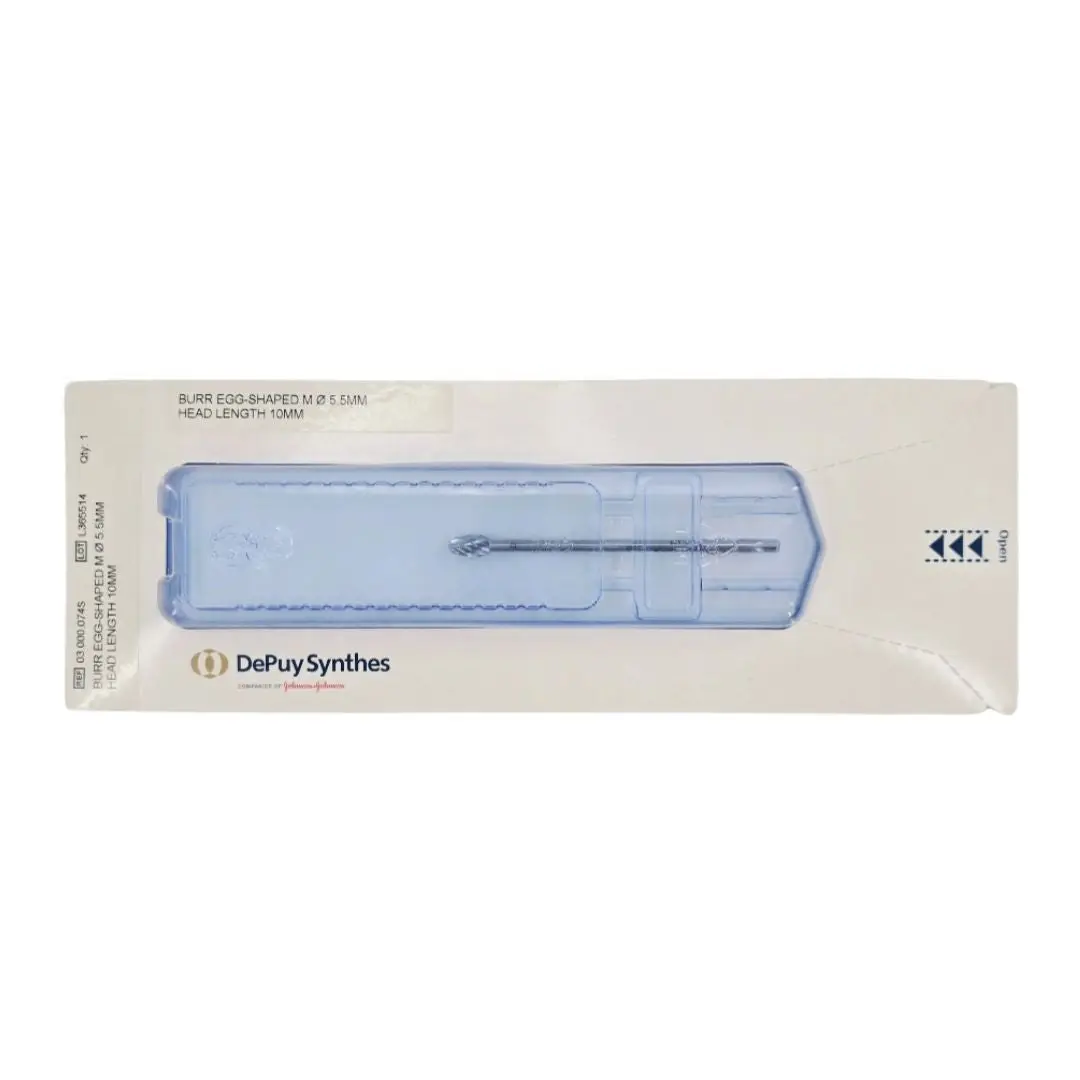 DePuy Synthes 03.000.074S Burr Egg-Shaped M Ø 5.5mm Head Length 10mm