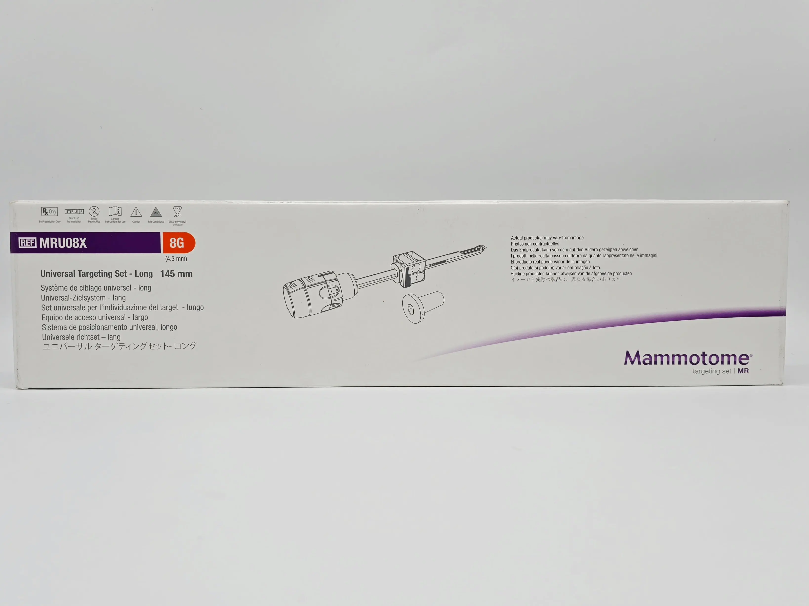 Devicor MRU08X Mammotome 8G Universal Targeting Set Long 145mm - Image 2