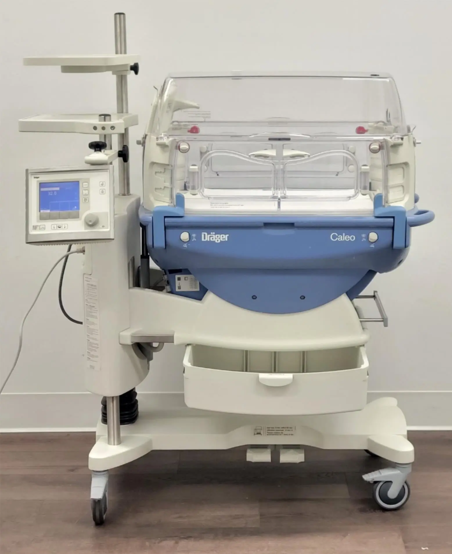 Drager 2M50555-21 Caleo Neonatal Infant Incubator Software Ver 2.11 Certified - Image 7