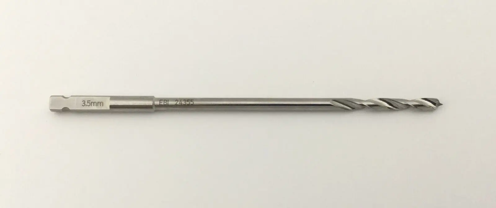 EBI Biomet 24355 Short Orthopedic Drill Bit 3.5mm - Image 2