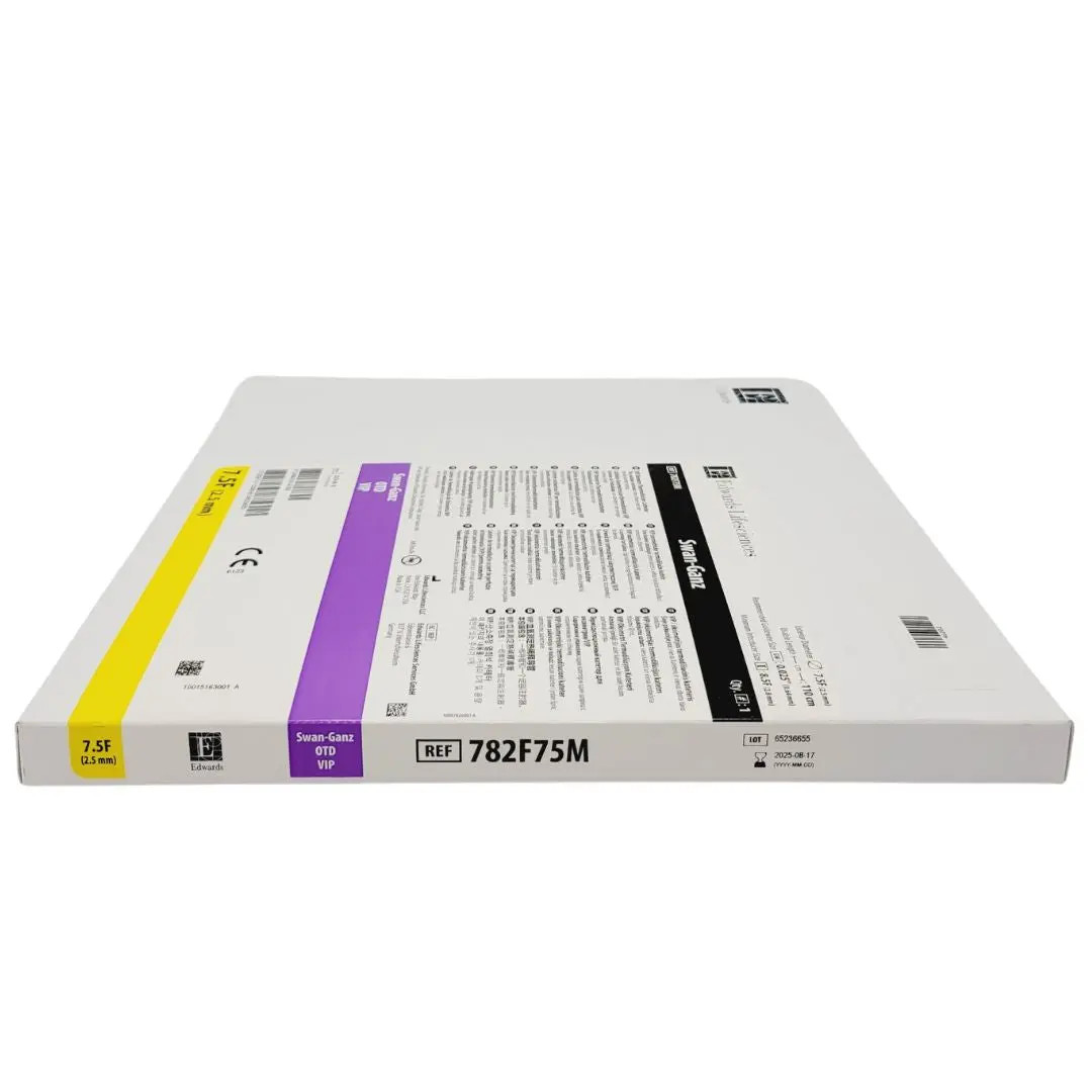Edwards Lifesciences 782F75M VIP/Oximetry Thermodilution Catheter 7.5Fr