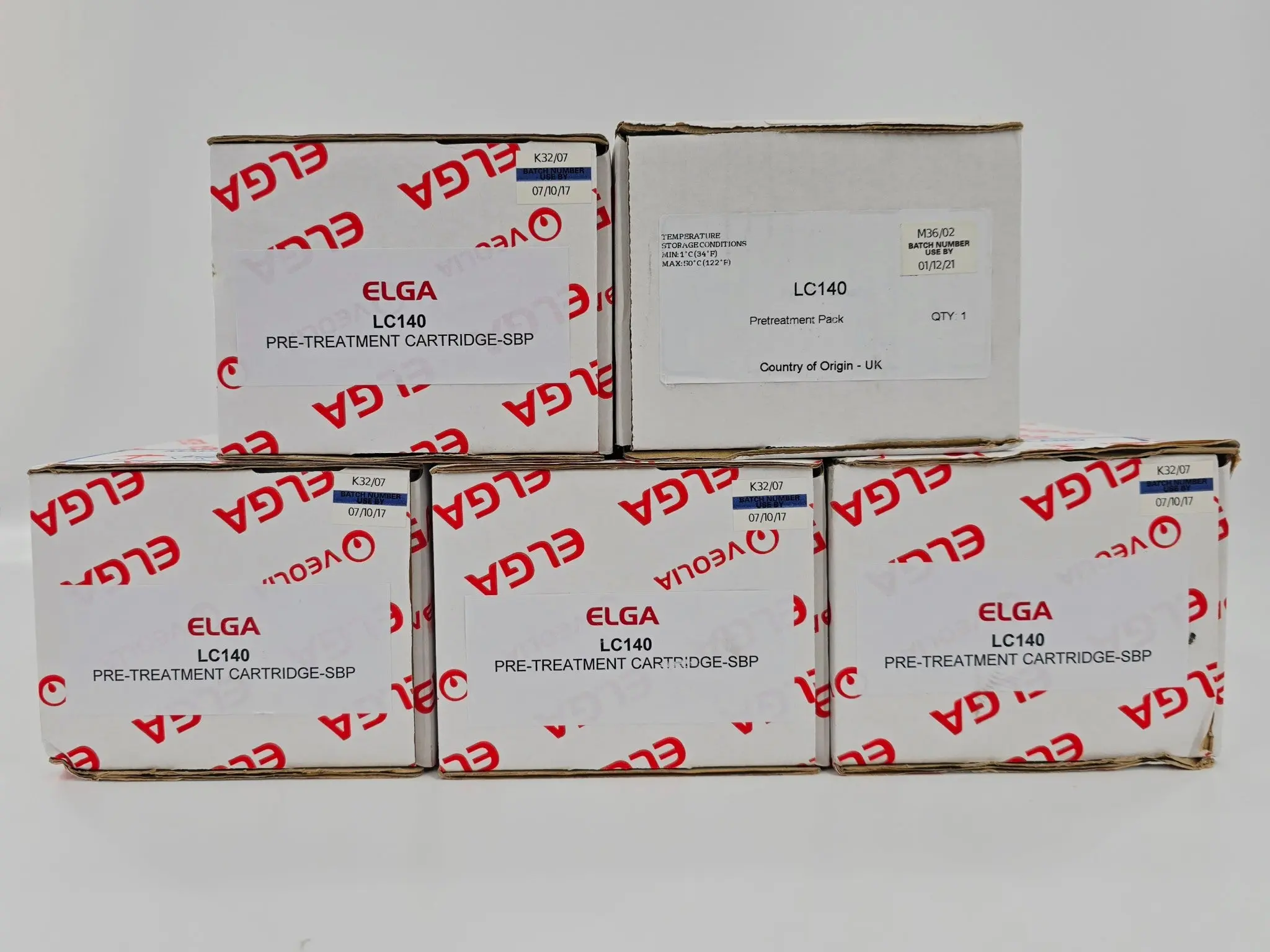 Elga LC140 Pre-Treatment Cartridge-SBP for Water Purification Lot of 5 - Image 2