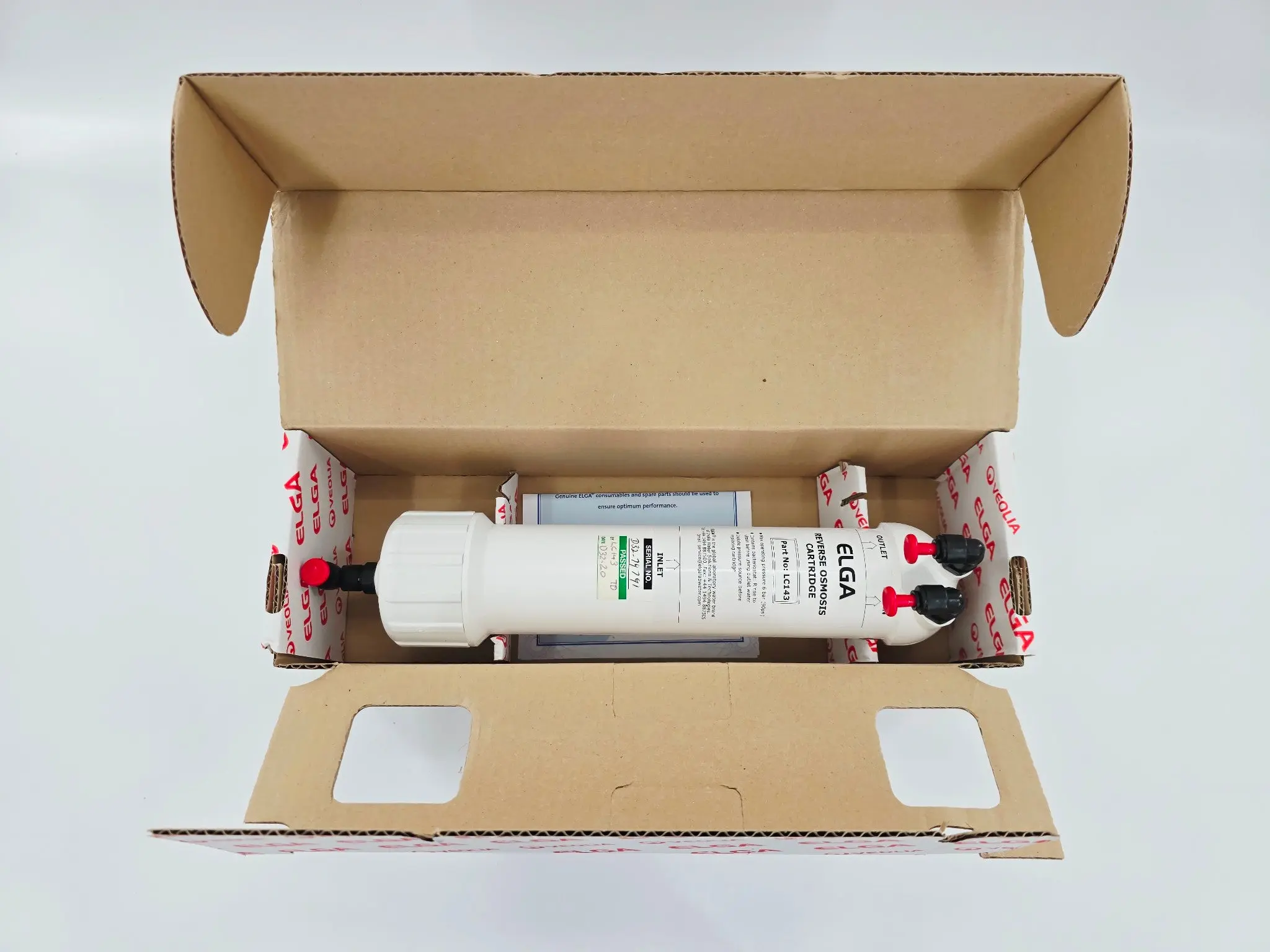 Elga LC143 R.O. Reverse Osmosis Cartridge 7.5LPH Flow Rate - Image 2