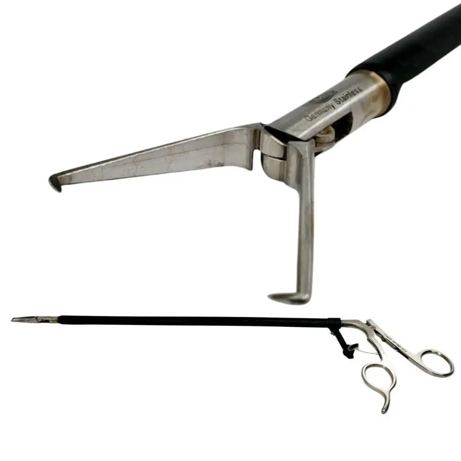 Elmed 52102-45A 10mm Schroeder Tenaculum Grasping Dissecting Forceps 18-1/4"
