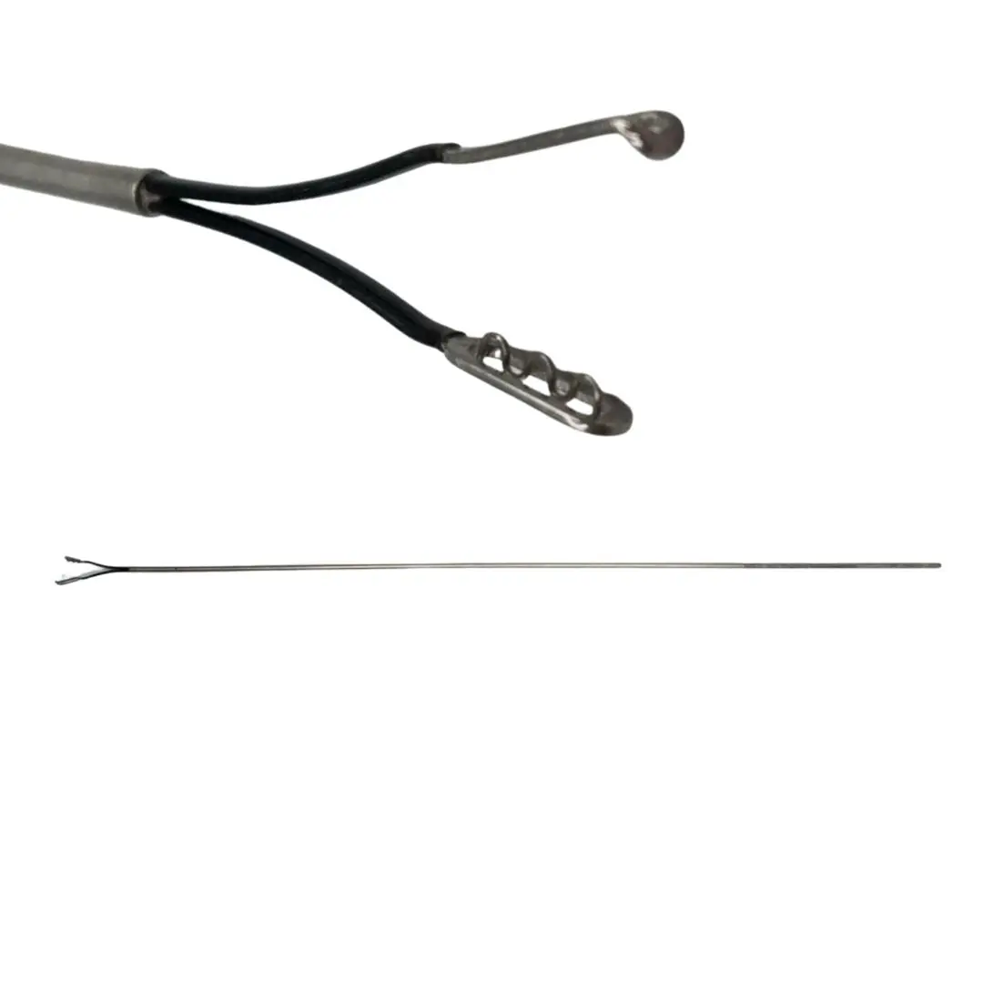 Encision BP7302-45 Laparoscopy 35cm Bipolar Hirsch Style Forceps Inserts 20-5/8"