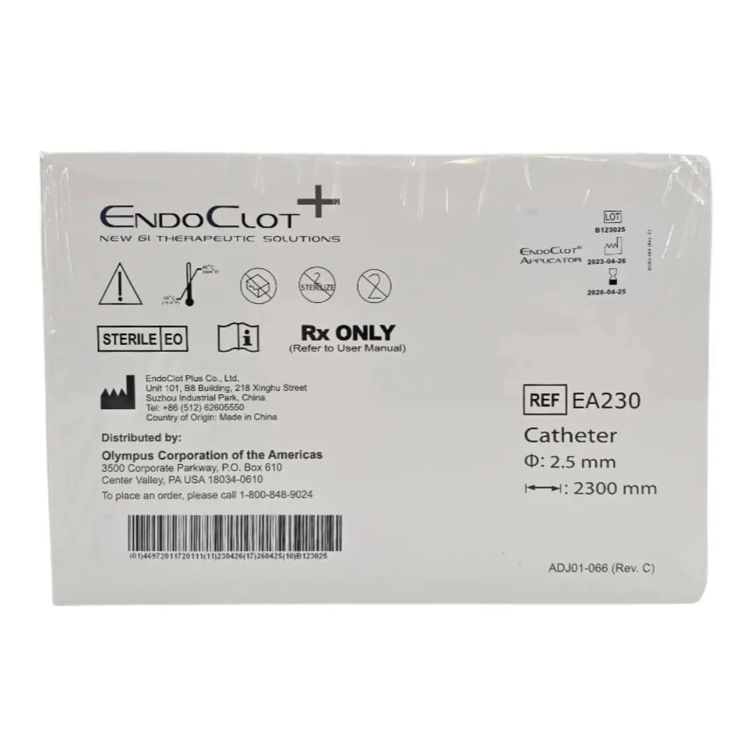EndoClot Plus EA230 Applicator 2.5mm Catheter 2300mm BX/5