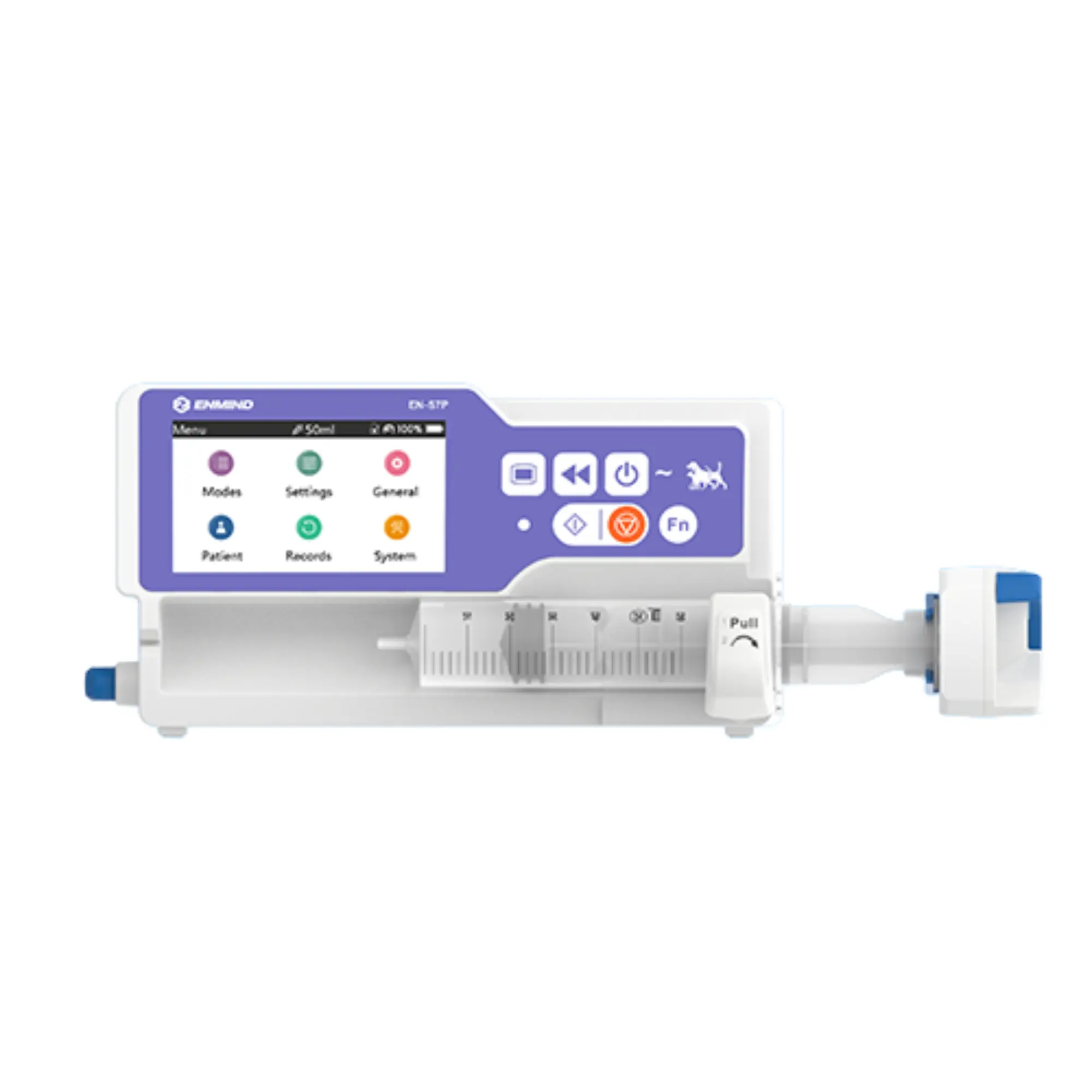 Enmind EN-S7P Smart Syringe Pump with Integrated Fluid Heater