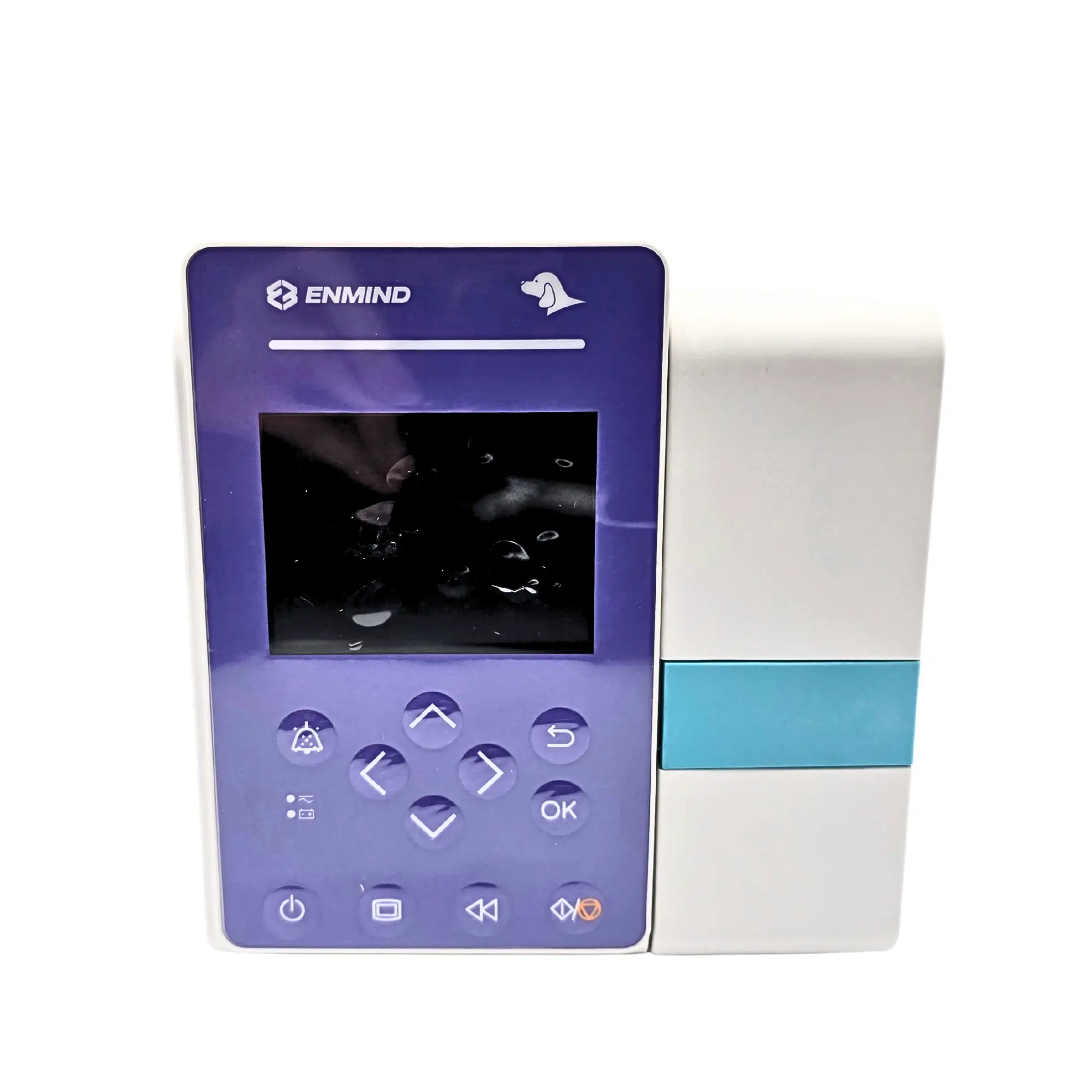 Enmind EN-V3 Volumetric Infusion Pump - Compact Smart IV Pump with 2.8" Color Touch Screen – New OEM Packaging – Long Battery Life