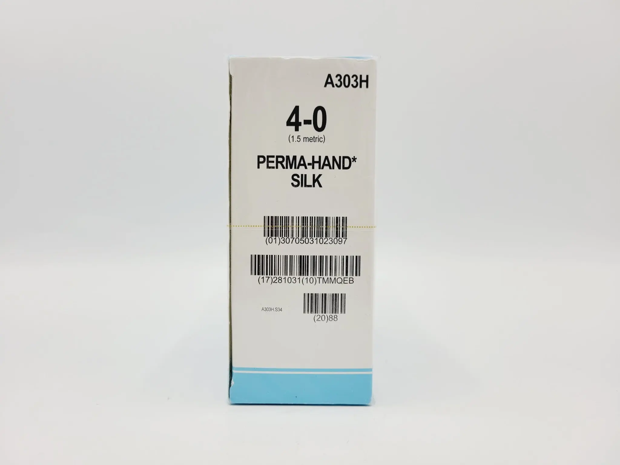 Ethicon A303H 4-0 PERMA HAND BLACK 12X30" TIE Box of 36 - Image 2
