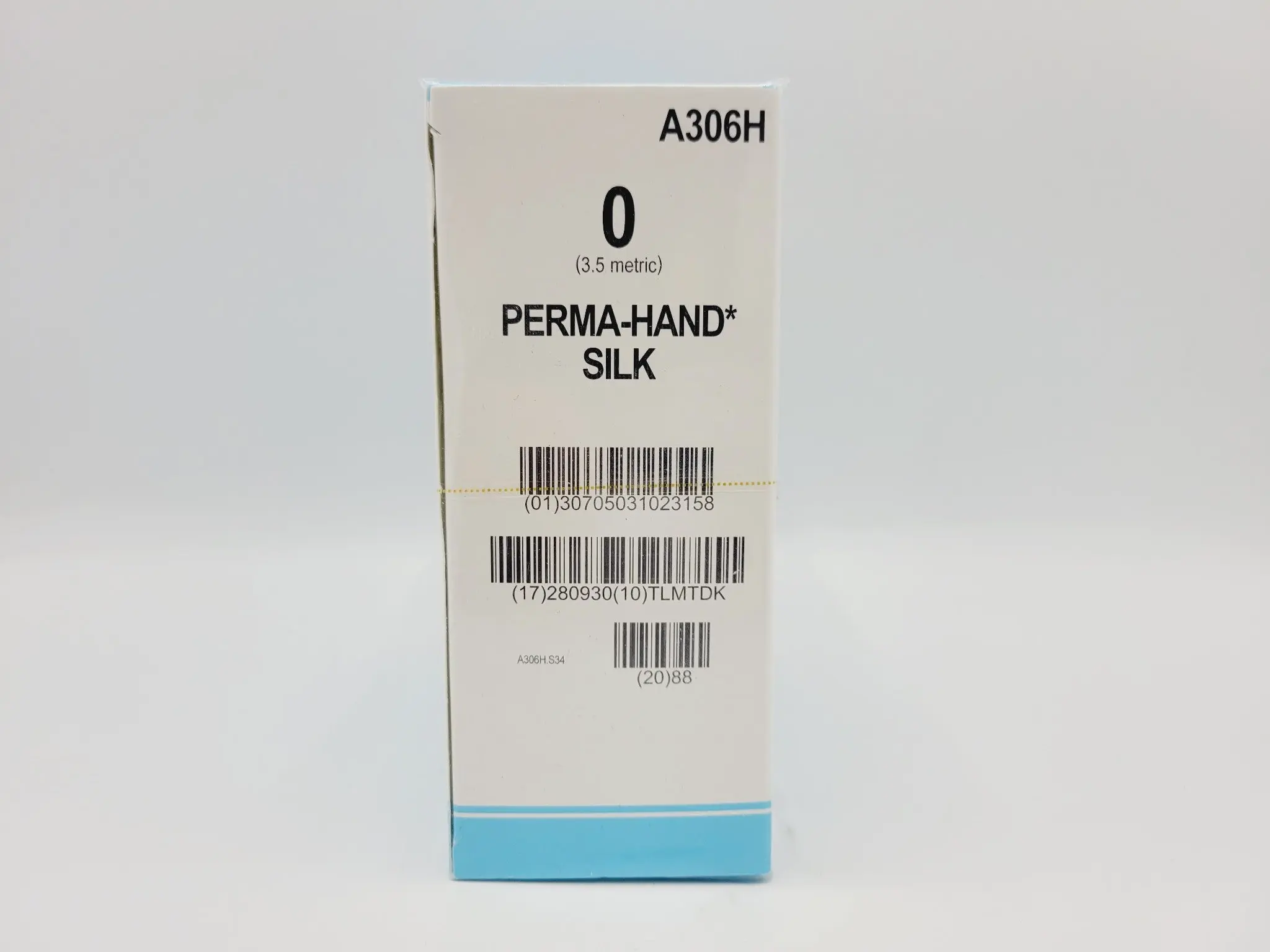 Ethicon A306H 0 PERMA HAND BLACK 6X30" TIE Box of 36 - Image 2