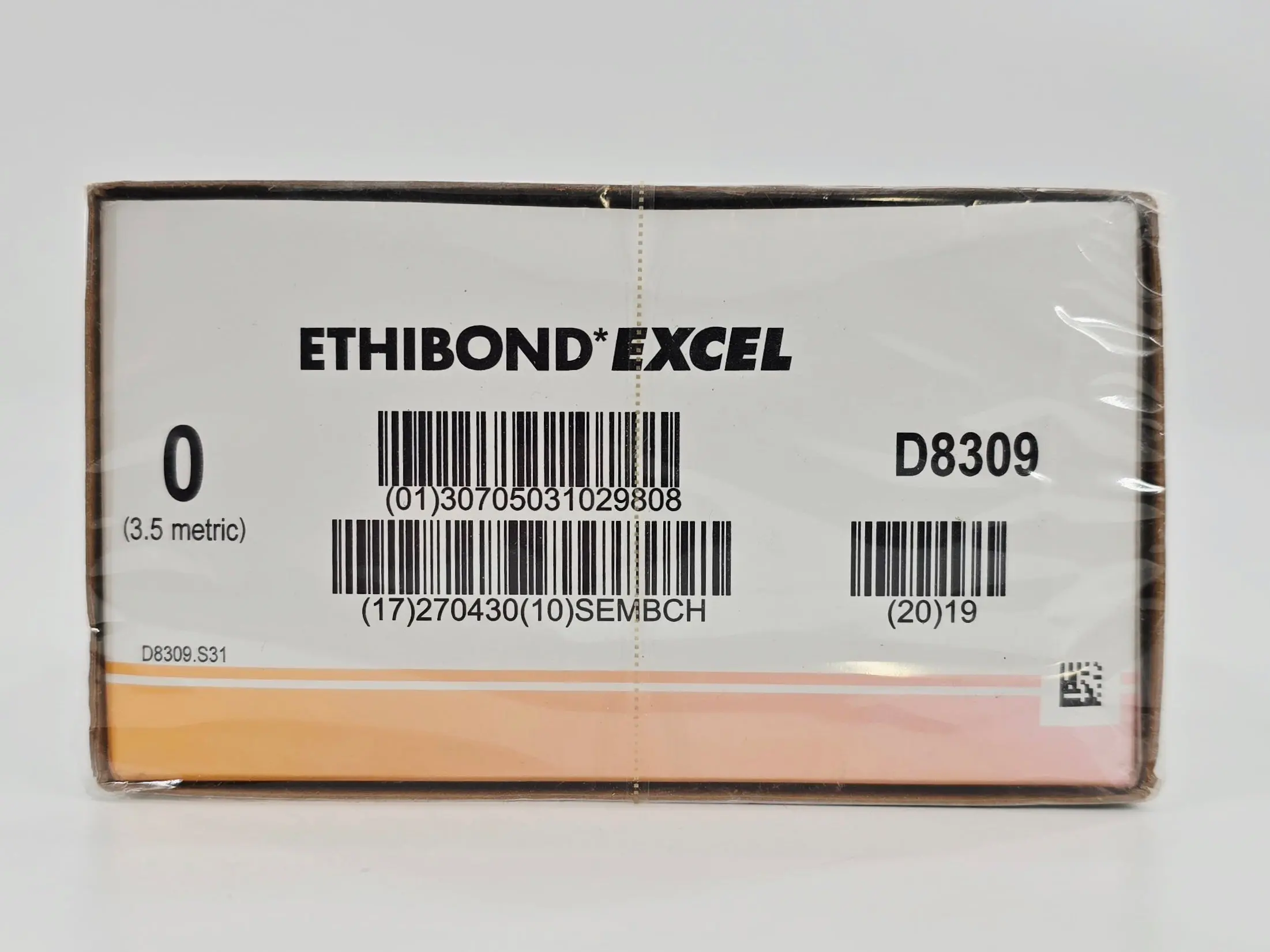 Ethicon D8309 ETHIBOND EXCEL 0 Green 1X36" MO-7 22mm Taper BX/36 - Image 3