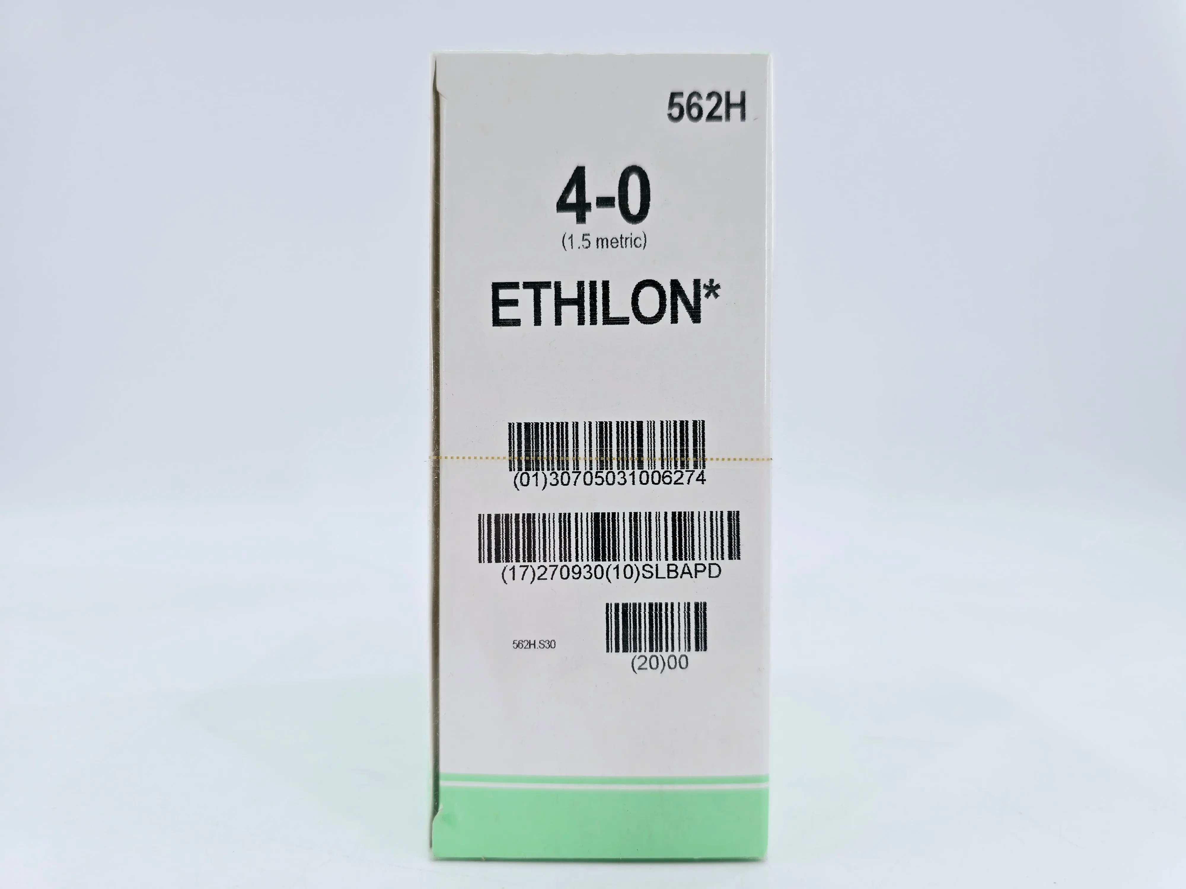 Ethicon 562H 4-0 Ethilon Black 1X30" PSL Box of 36 - Image 2
