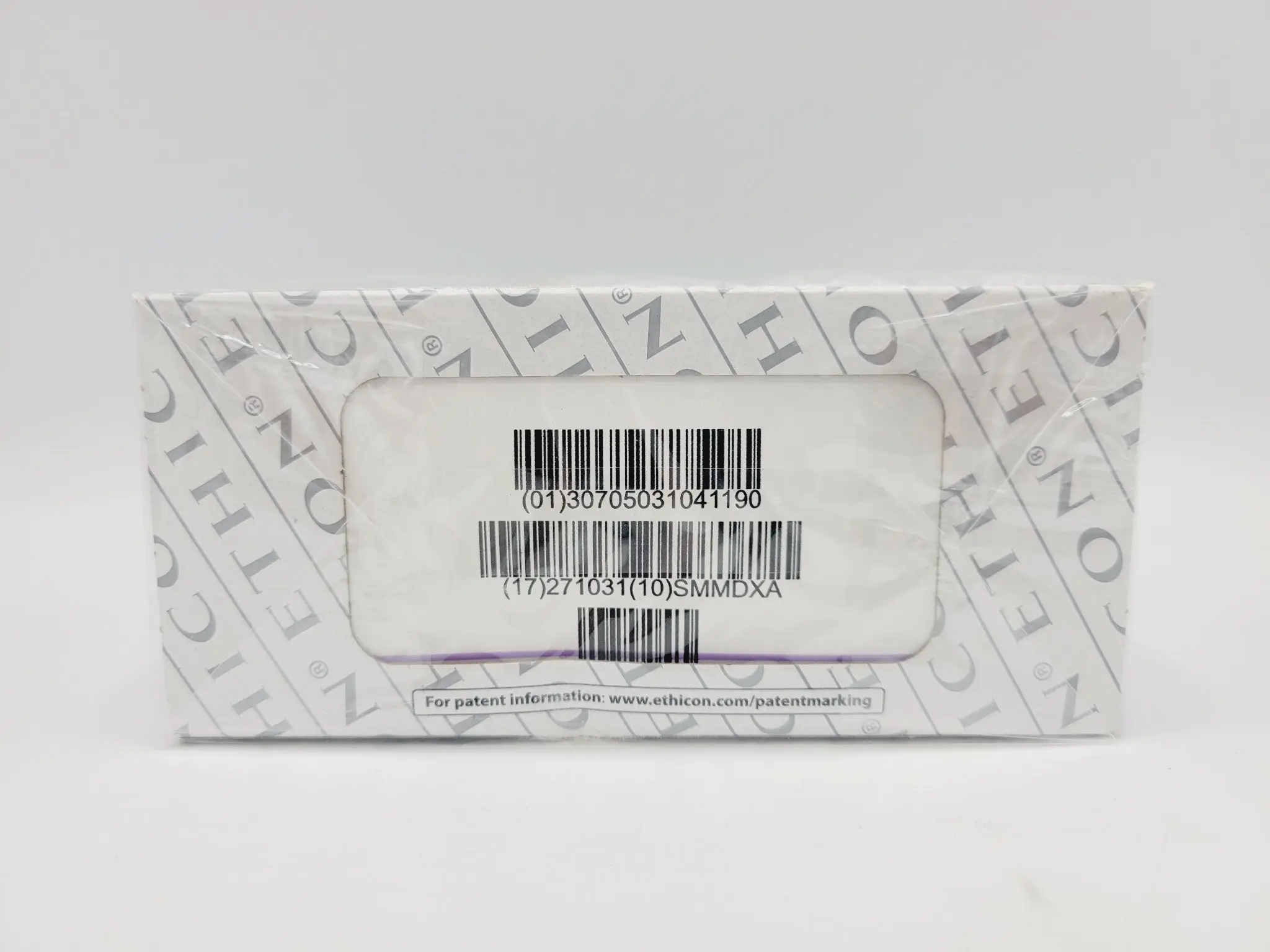 Ethicon J553G 5-0 COATED VICRYL VIOLET 1X12" S-14 DOUBLE ARMED Box of 12 - Image 2