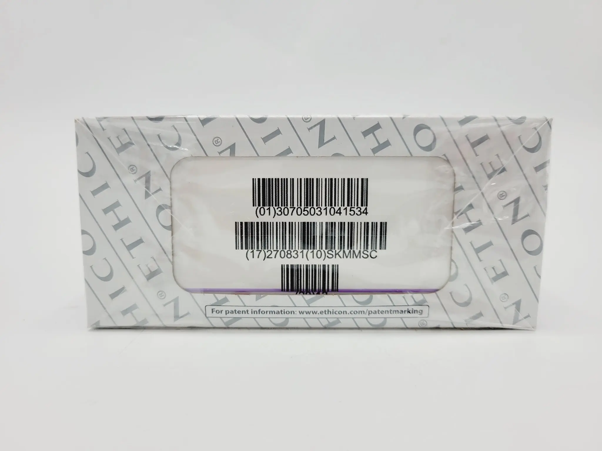 Ethicon J590G 6-0 COATED VICRYL VIOLET 1X8" S-14 DOUBLE ARMED, Box of 12 - Image 2