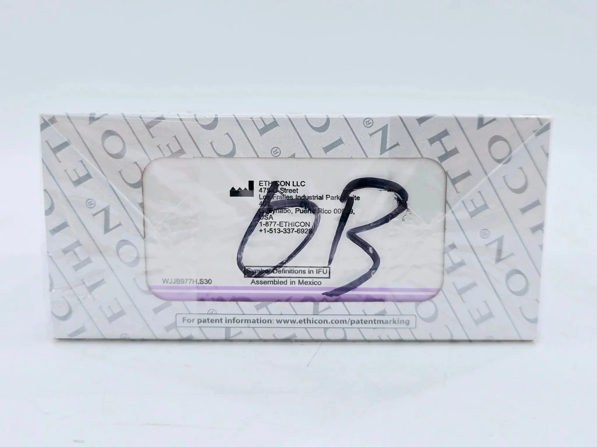 Ethicon JB977H 1 COATED VICRYL UNDYED 1X36" CTXB Box of 36 - Image 3