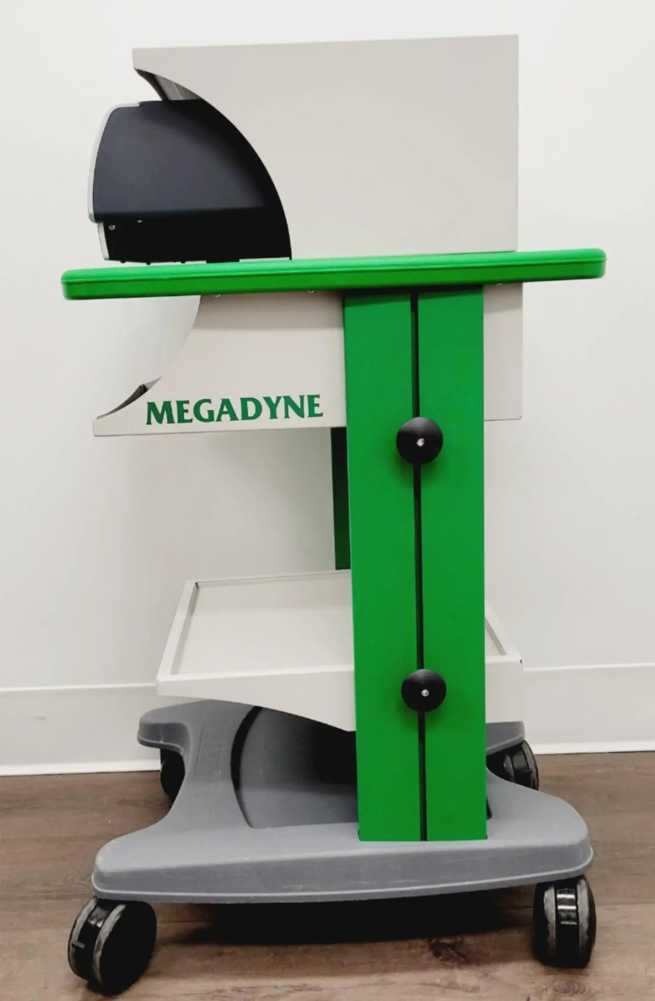 Ethicon Megadyne MEGEN1 Electrosurgical Generator w/ Foot Pedal & Rolling Cart - Image 4