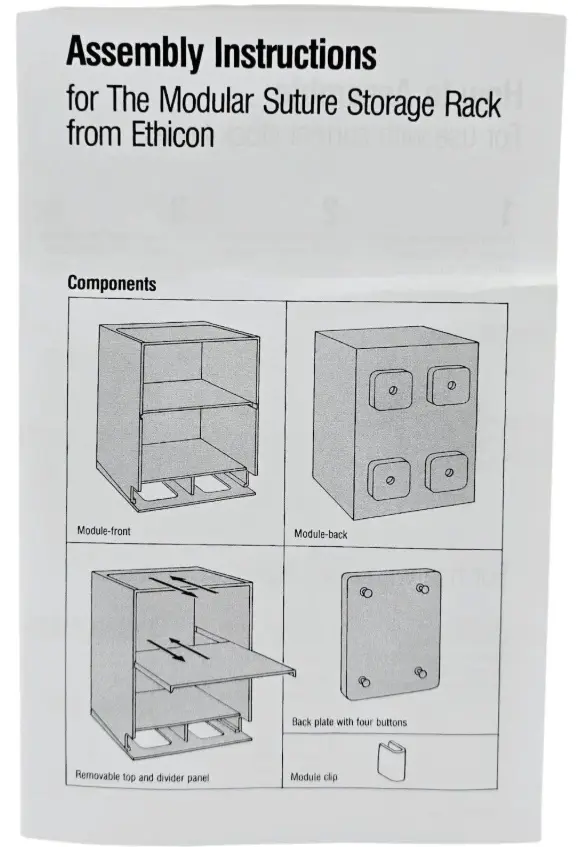 Ethicon MR-20 Modular Storage Rack - Image 2