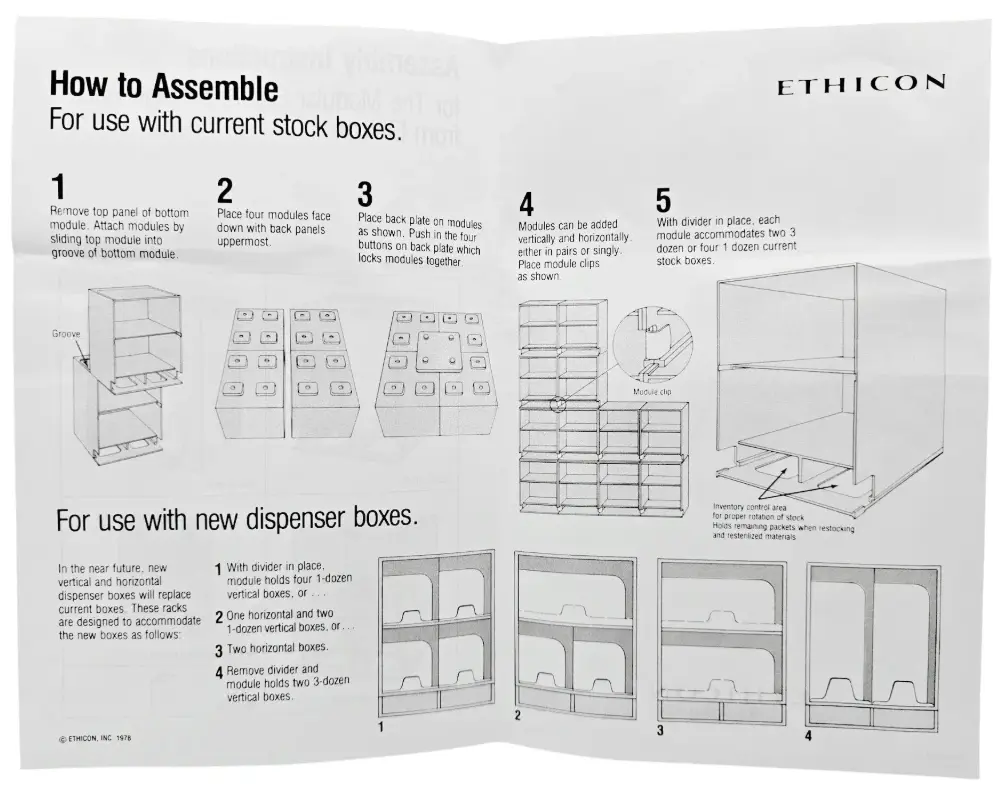 Ethicon MR-20 Modular Storage Rack - Image 3
