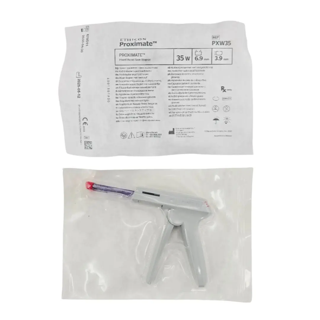 Ethicon PXW35 Proximate Fixed Head Skin Stapler 35W 6.9mm x 3.9mm Staple Size 1/EA