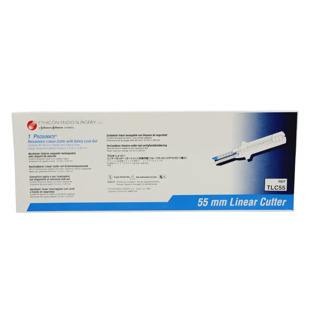 Ethicon TLC55 1 Proximate Reloadable Liner Cutter w/ Safety Lock-Out