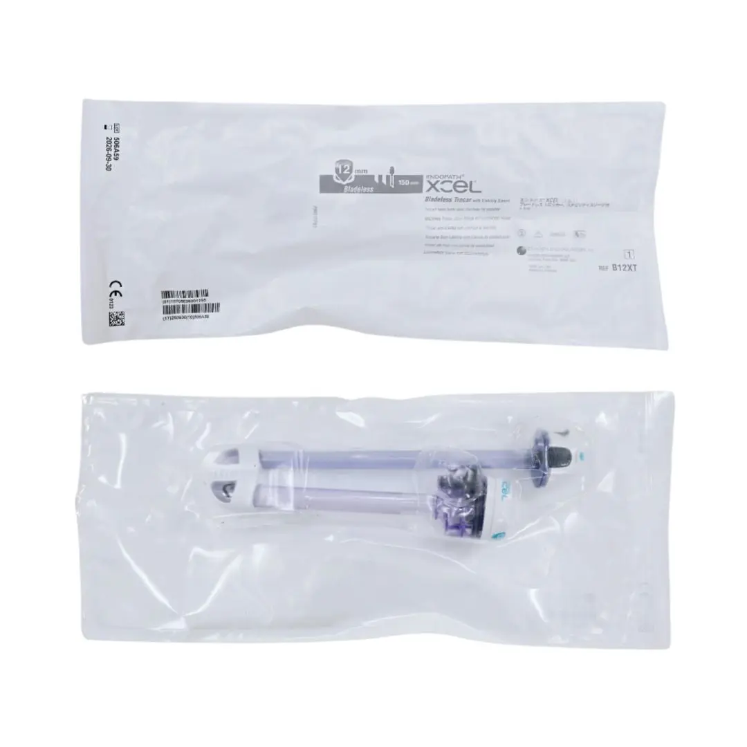 Ethicon Trocar B12XT Endopath XCEL Bladeless with Stability Sleeve 12mm x 150mm 1/EA