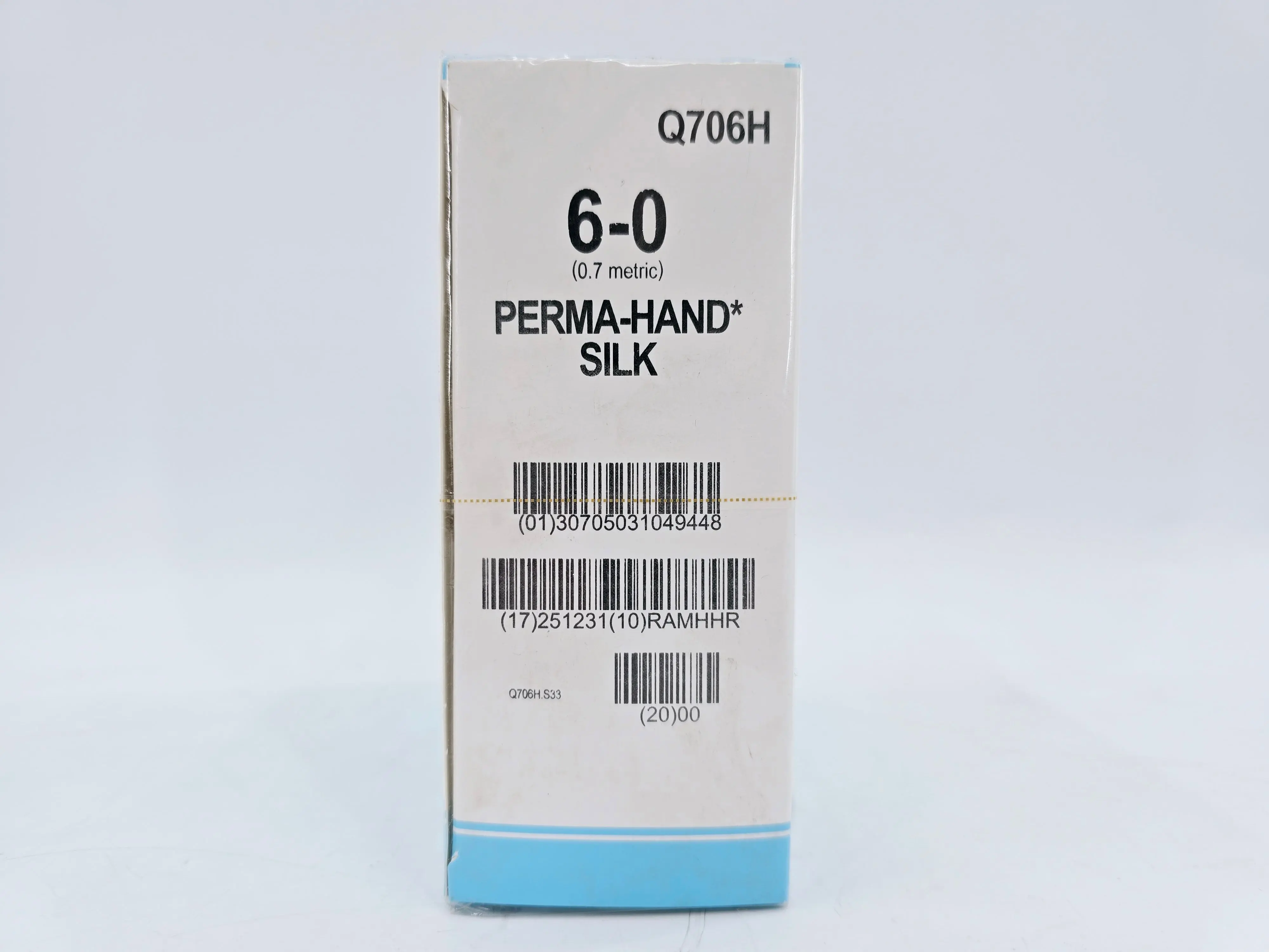 Ethicon Q706H 6-0 Perma-Hand Silk Black 1X18" C-1 Box of 36 - Image 2
