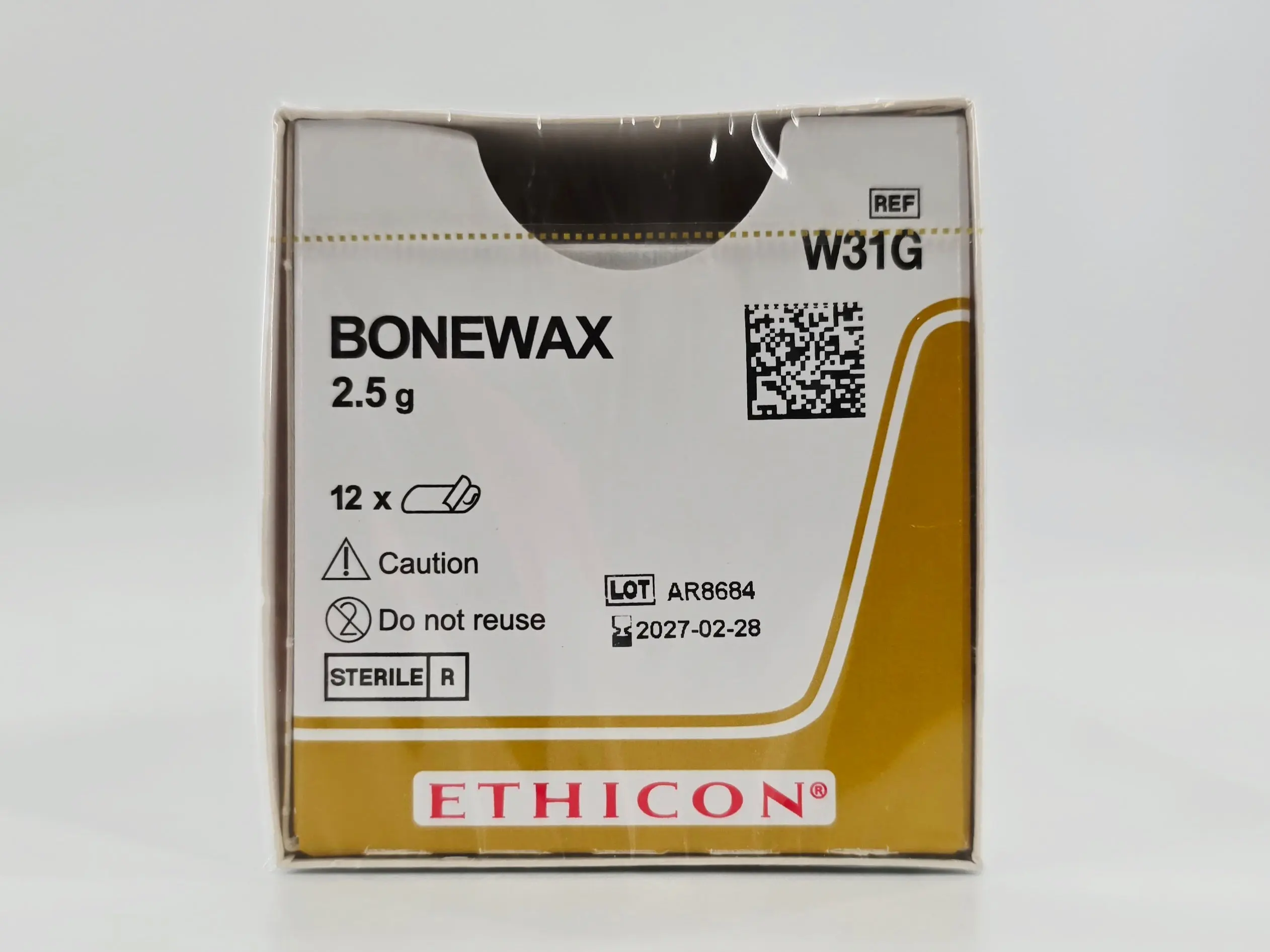 Ethicon W31G Bone Wax 2.5 Grams BX/12 - Image 2