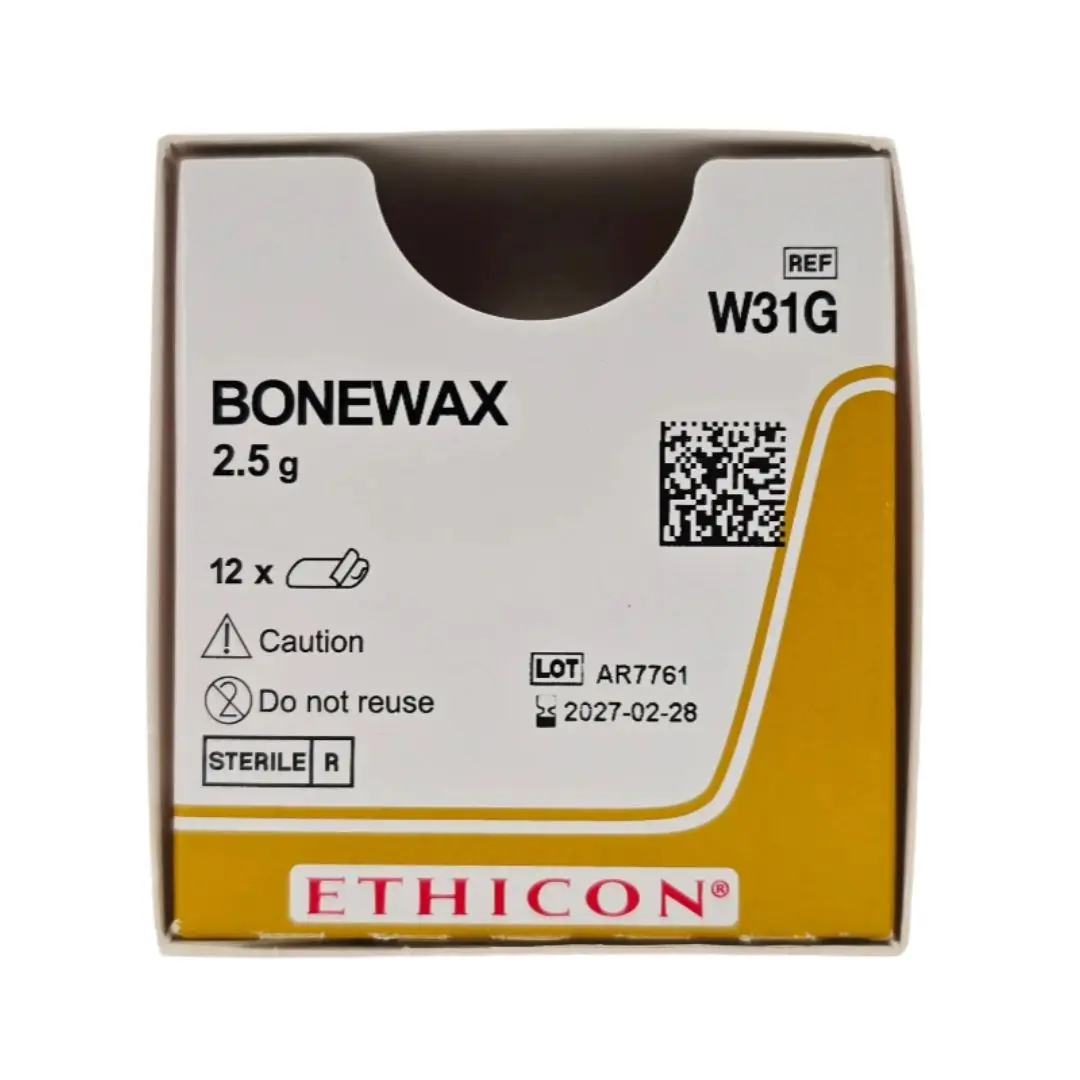 Ethicon W31G Bone Wax 2.5 Grams BX/12 OPEN BOX - FULL