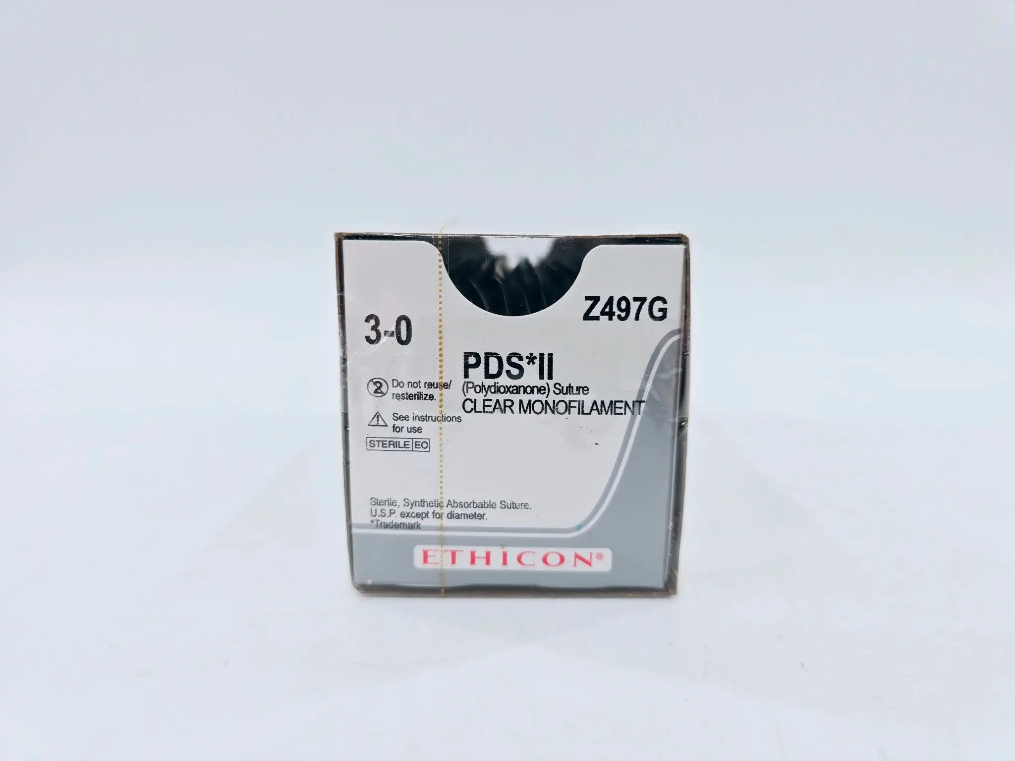 Ethicon Z497G 3-0 PDS II UNDYED 1X18" PS-2 MULTIPASS Needles Box of 12 - Image 2
