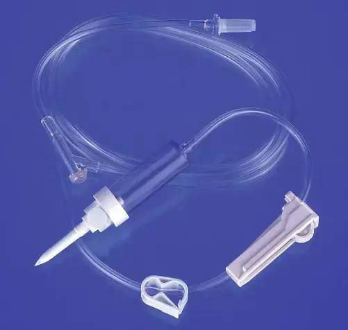 EXEL 26751 IV ADMINISTRATION SETS - 15 Drops, Vented/Non-Vented, Luer Slip, 78" Tube, 50/cs