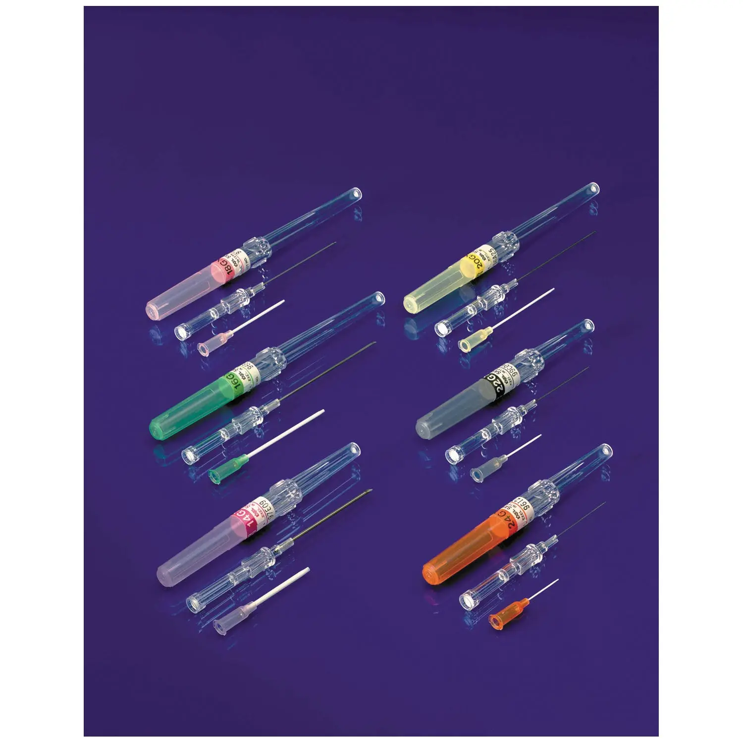 EXEL 26729 SAFELET IV CATHETERS - 14G x 2", 50/bx, 4 bx/cs