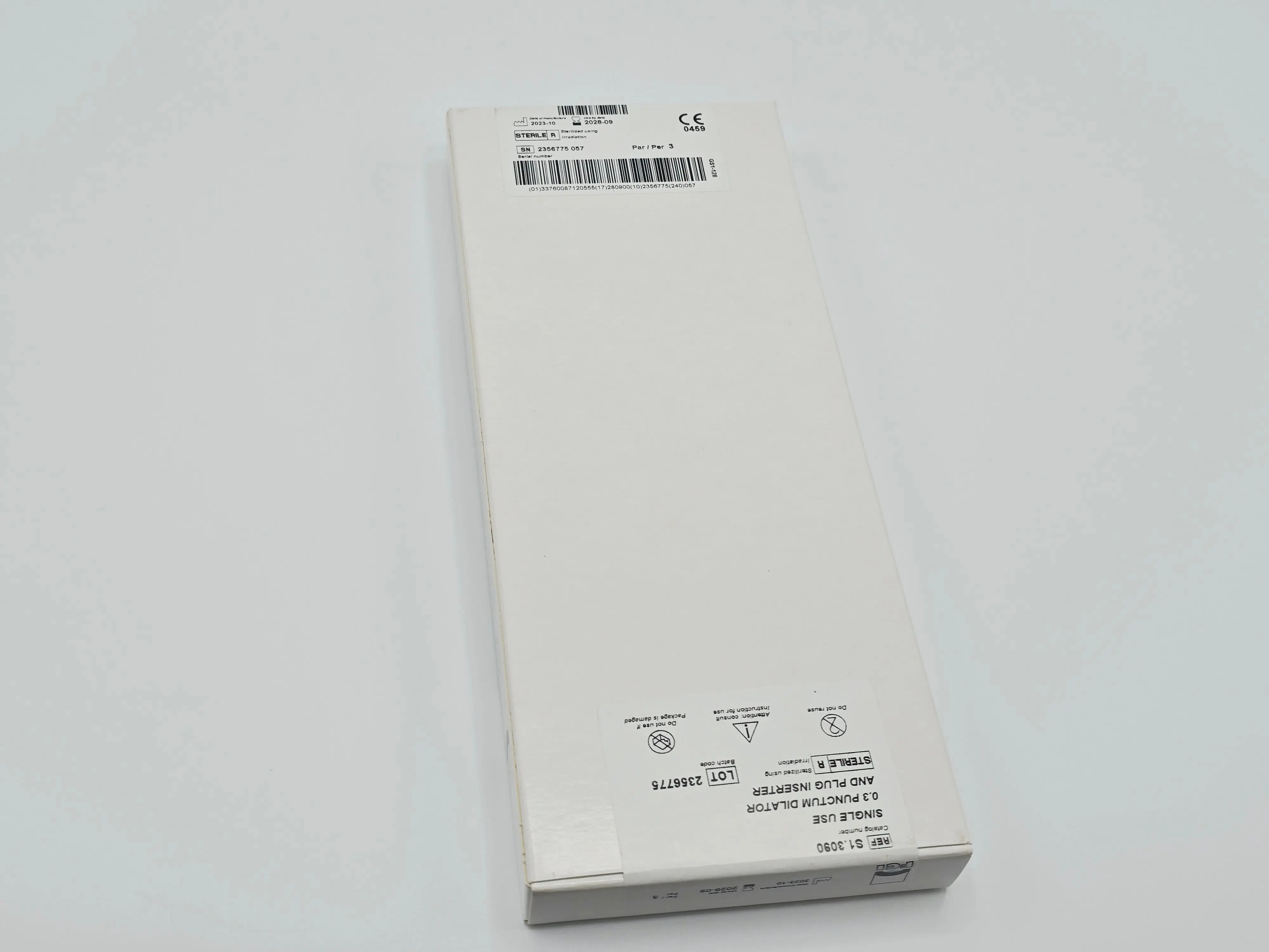 FCI S1.3090 Punctum Dilator & Plug Inserter Sterile, Box of 3 - Image 2