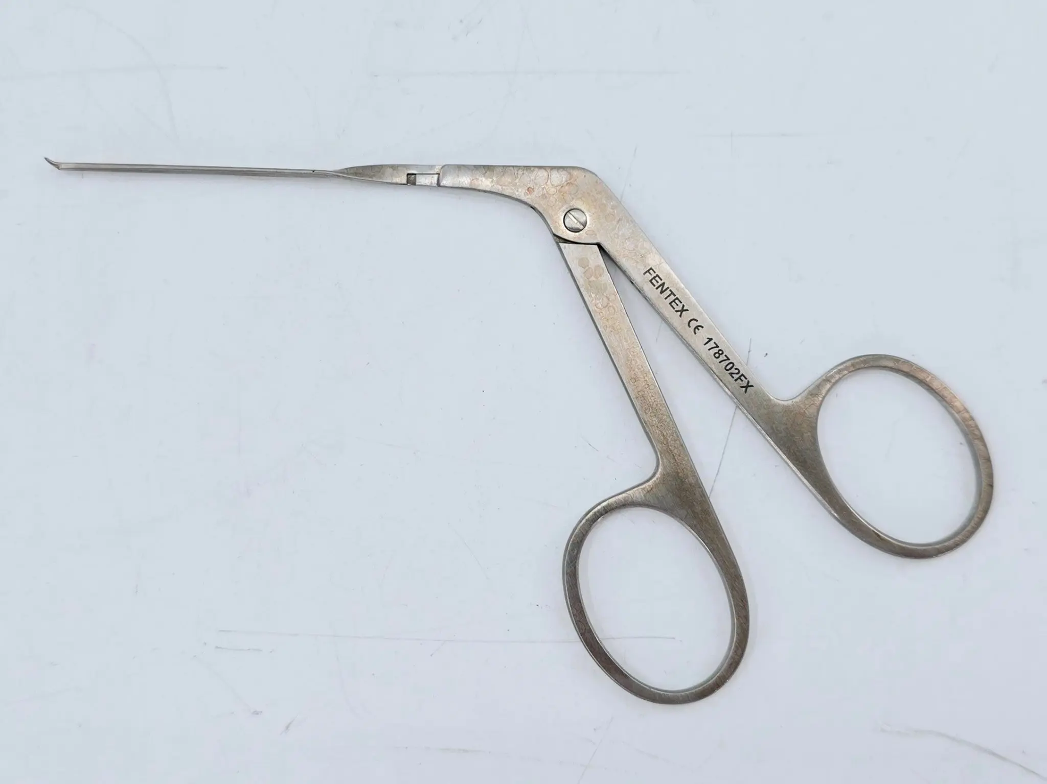 Fentex 178702FX Crurotomy Scissors Micro Cruved Right 1.5mm Blades ENT 5-1/8" - Image 2