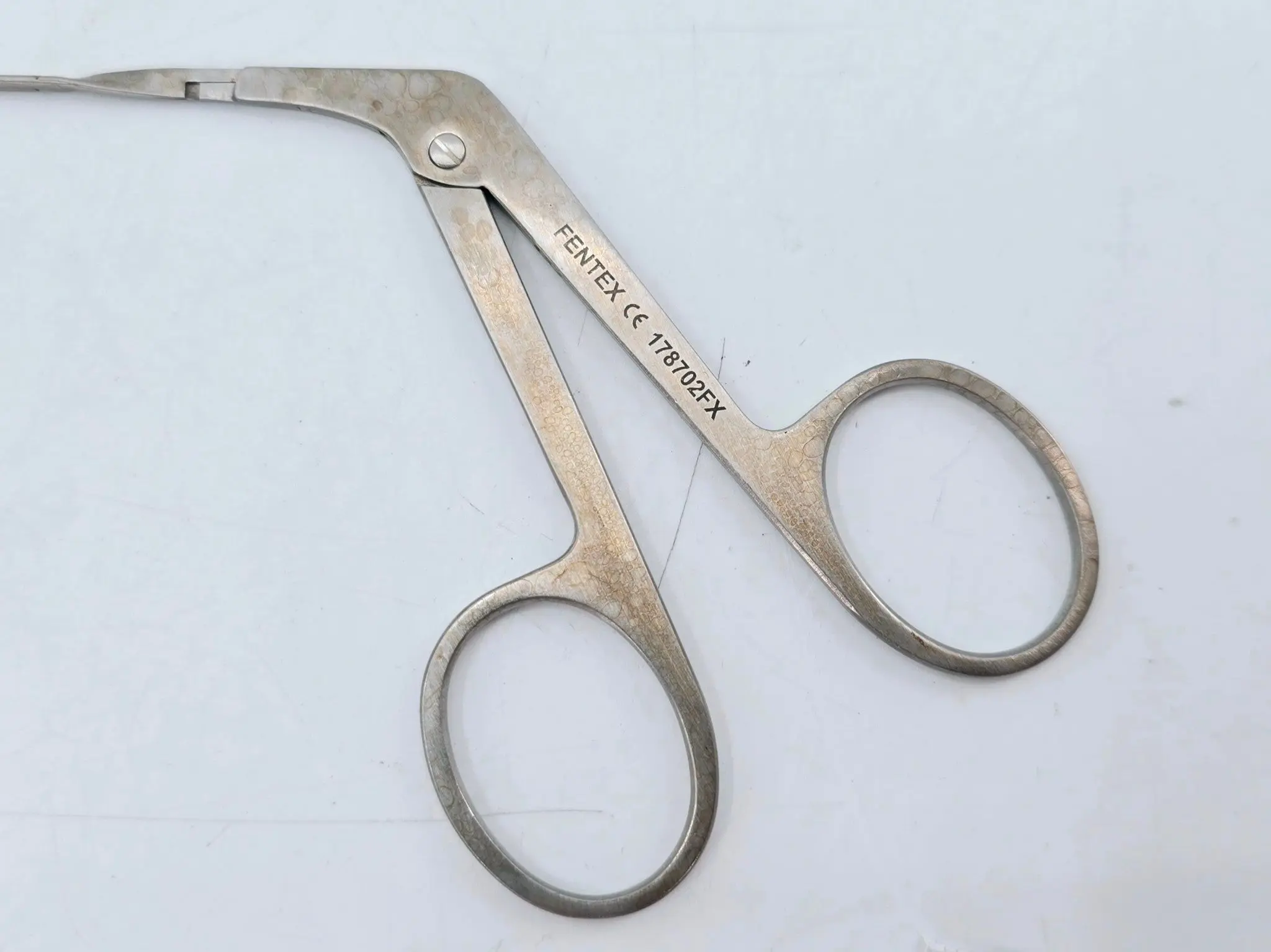 Fentex 178702FX Crurotomy Scissors Micro Cruved Right 1.5mm Blades ENT 5-1/8" - Image 3