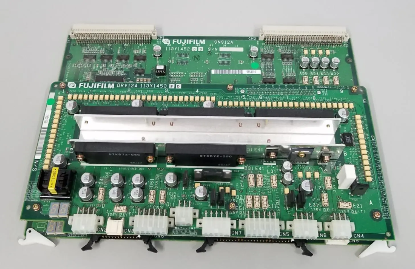 Fujifilm 113Y1452 / 113Y1453 PCB Assembly Boards SNS12A & DRV12A for CR-IR346RU - Image 2