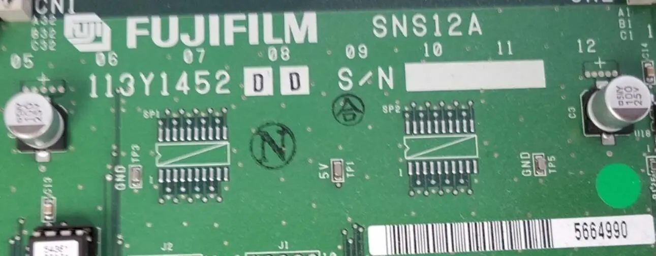 Fujifilm 113Y1452 / 113Y1453 PCB Assembly Boards SNS12A & DRV12A for CR-IR346RU - Image 4